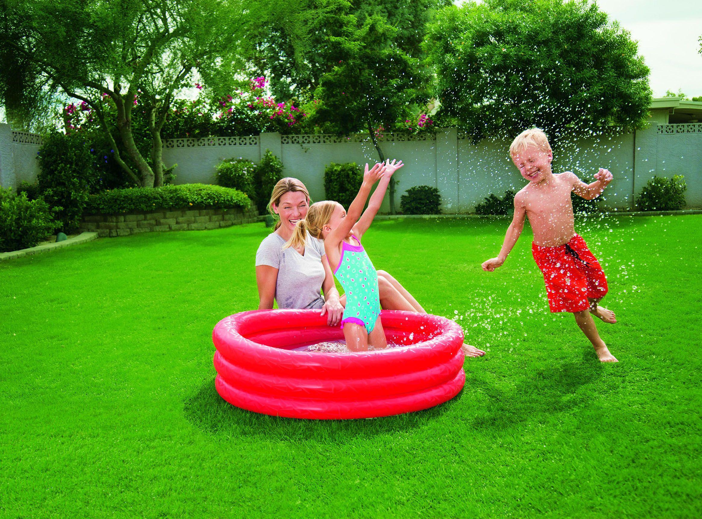 Piscina Roja 3 Anillo 102 cm-2