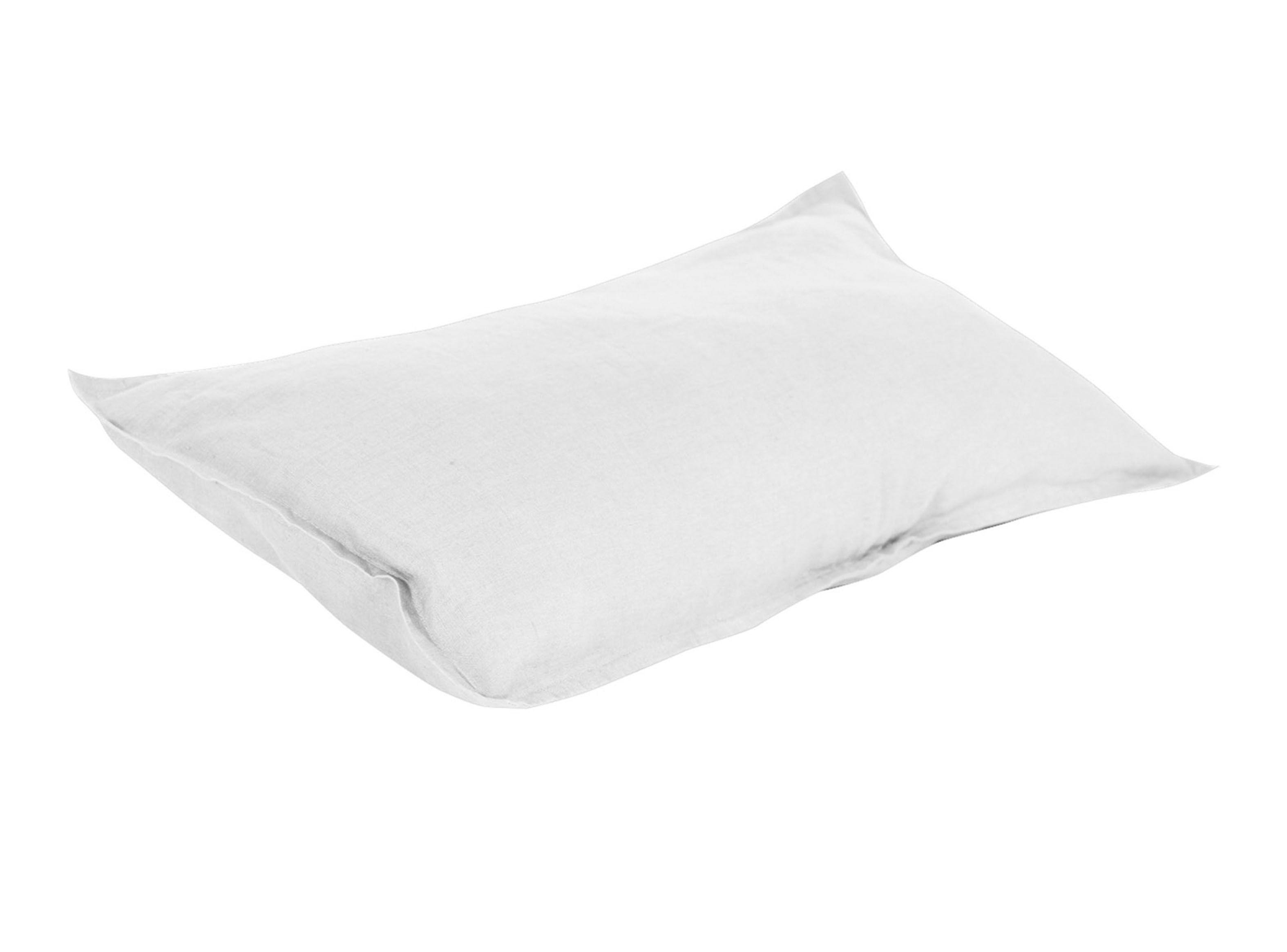 Cojín Lino 30 x 60 cm Carre Blanco Naturalino-3