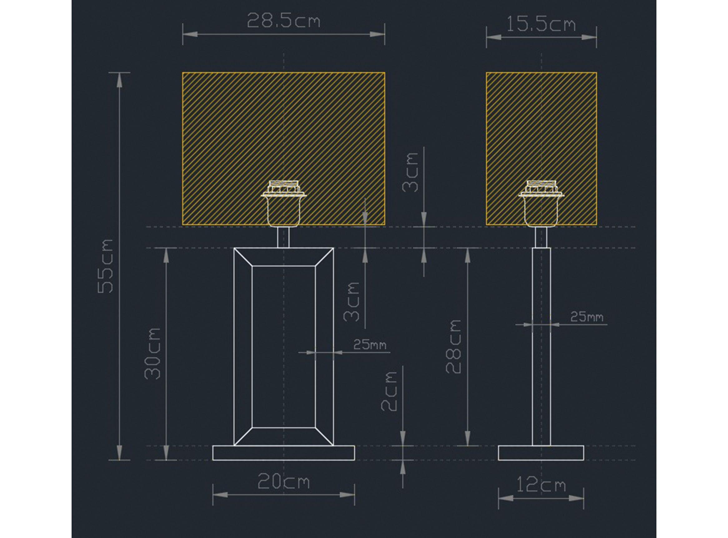 Lámpara Diseño 3 de Sobremesa Mini MX Oxido-2