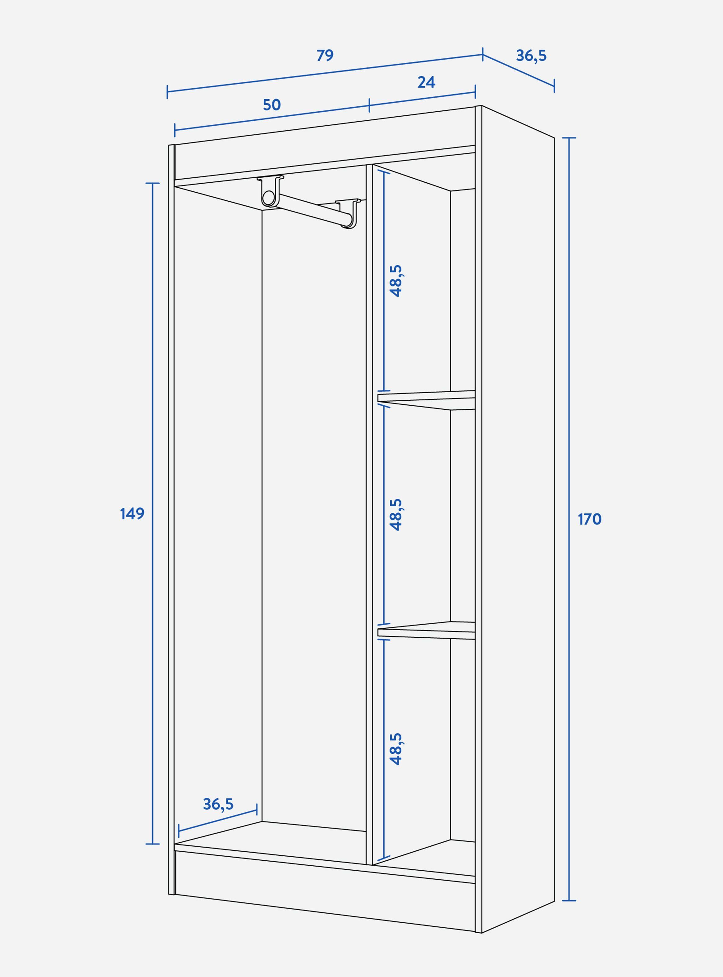 Set Muebles Dormitorio Clóset Trancura + Clóset Pasco-2