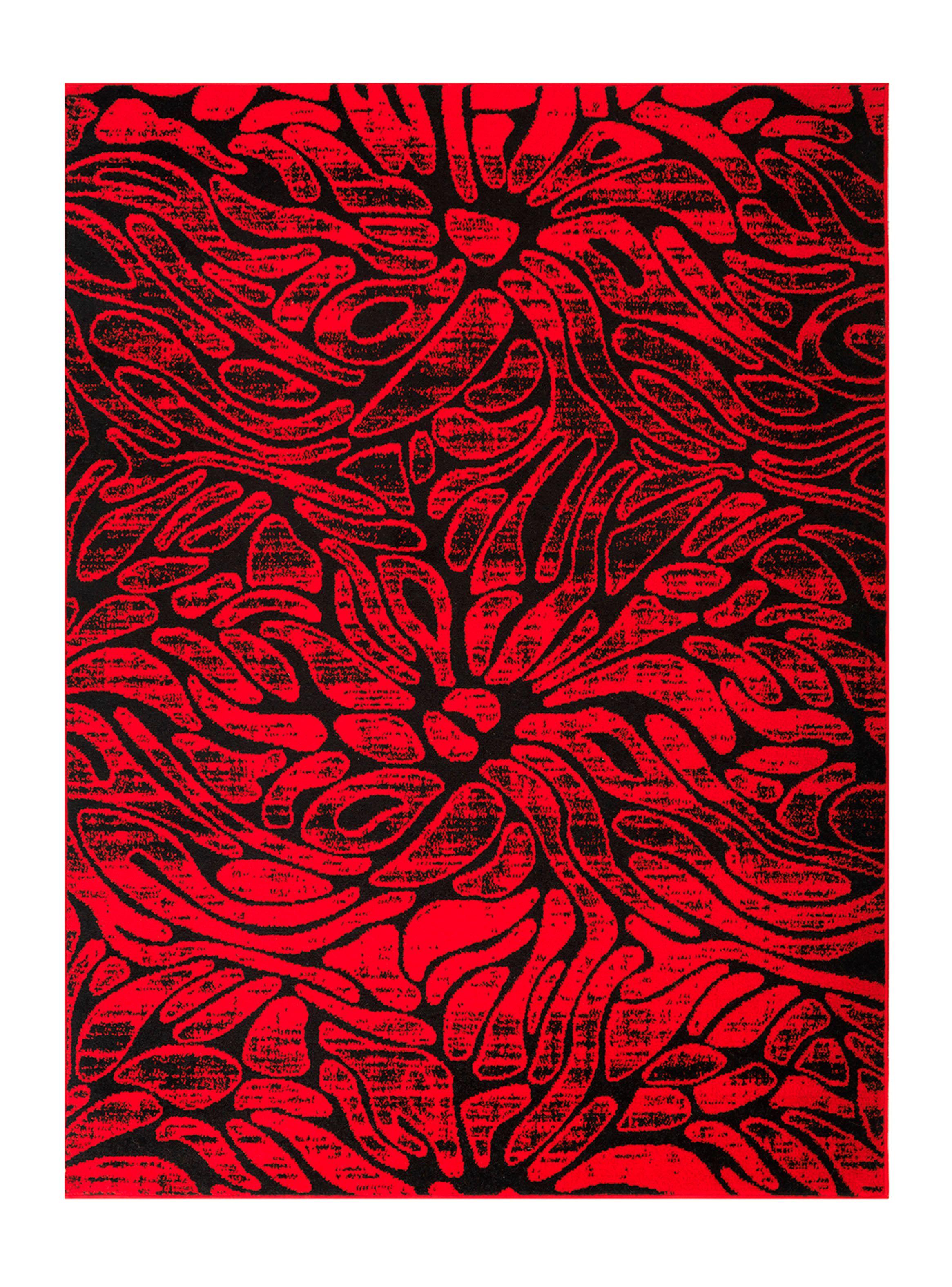 Alfombra Siesta 6028 Roja 200 x 290 cm-0