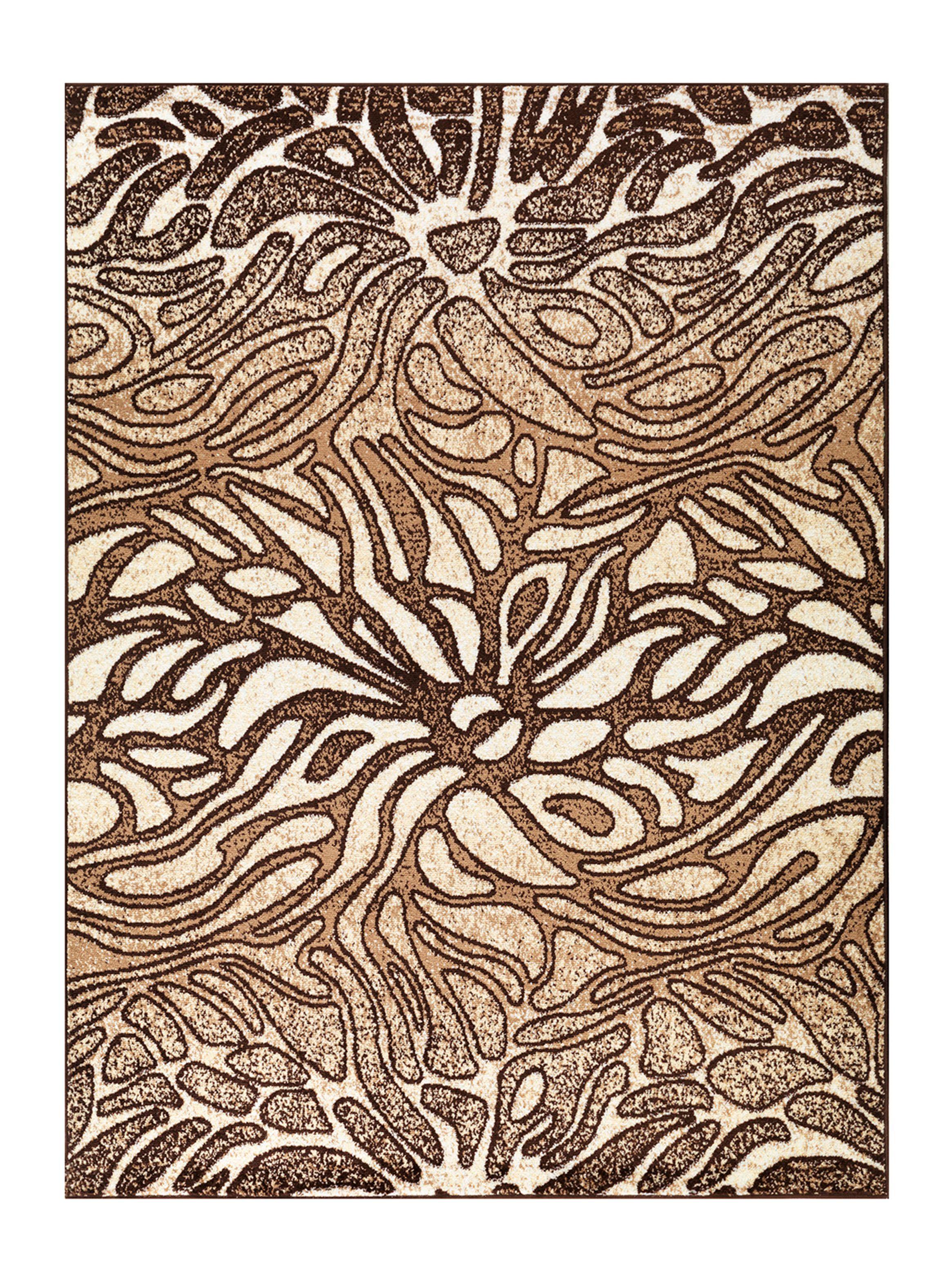 Alfombra Siesta 6028 Café 160 x 230 cm-0