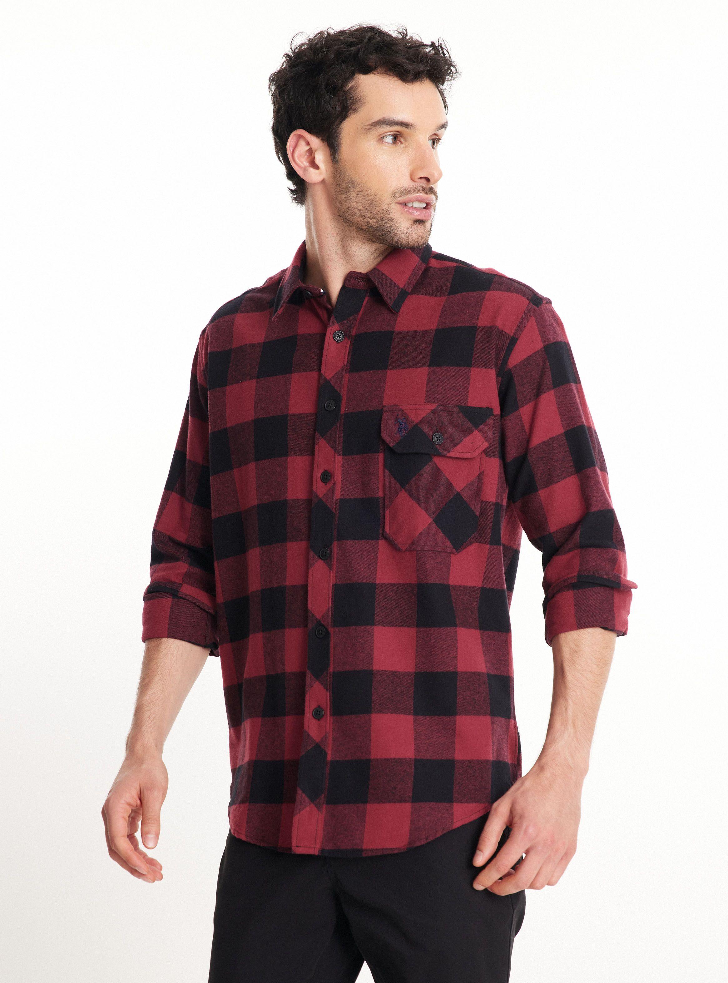 Camisa De Vestir Franela-0