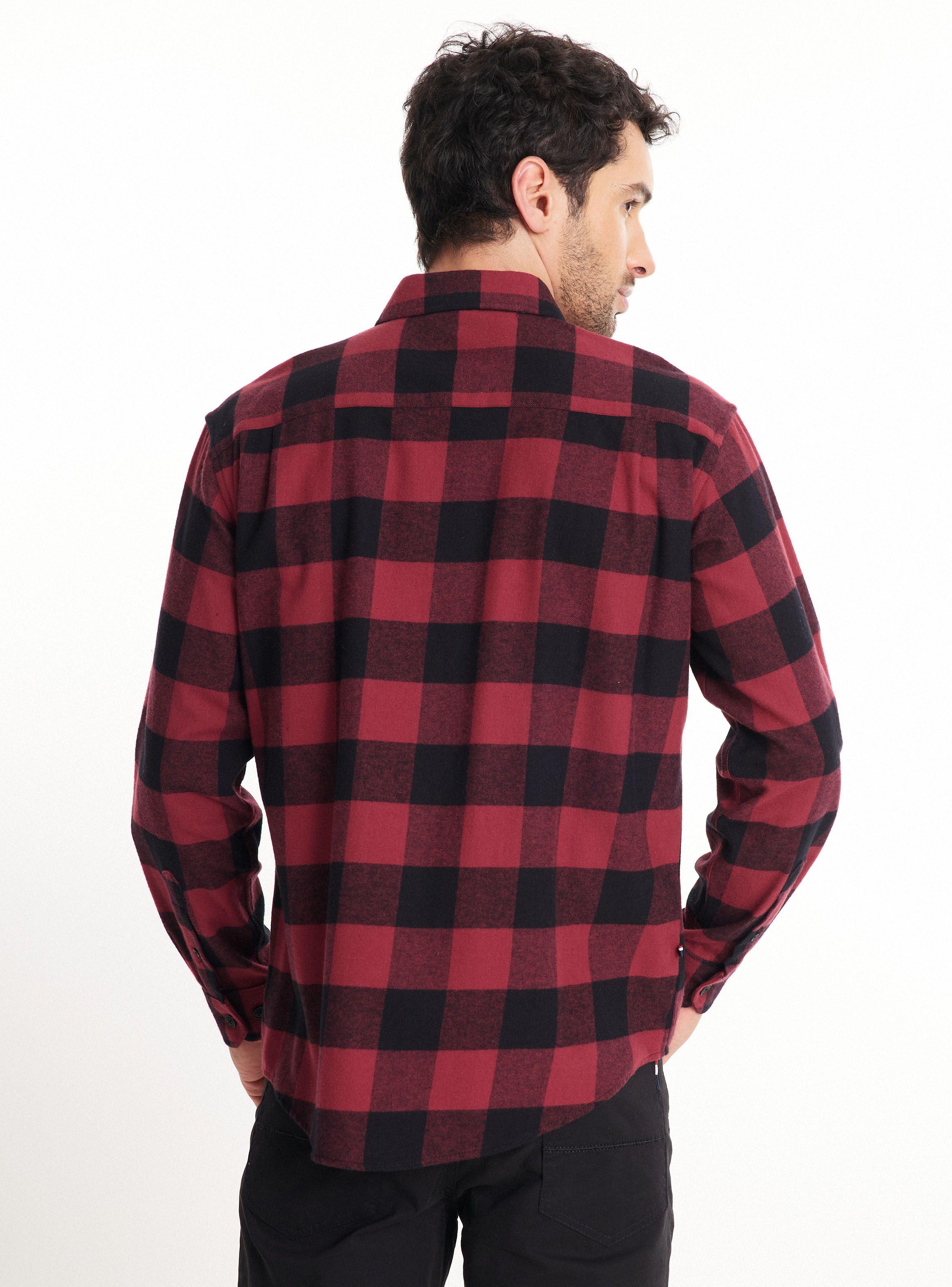 Camisa De Vestir Franela-1