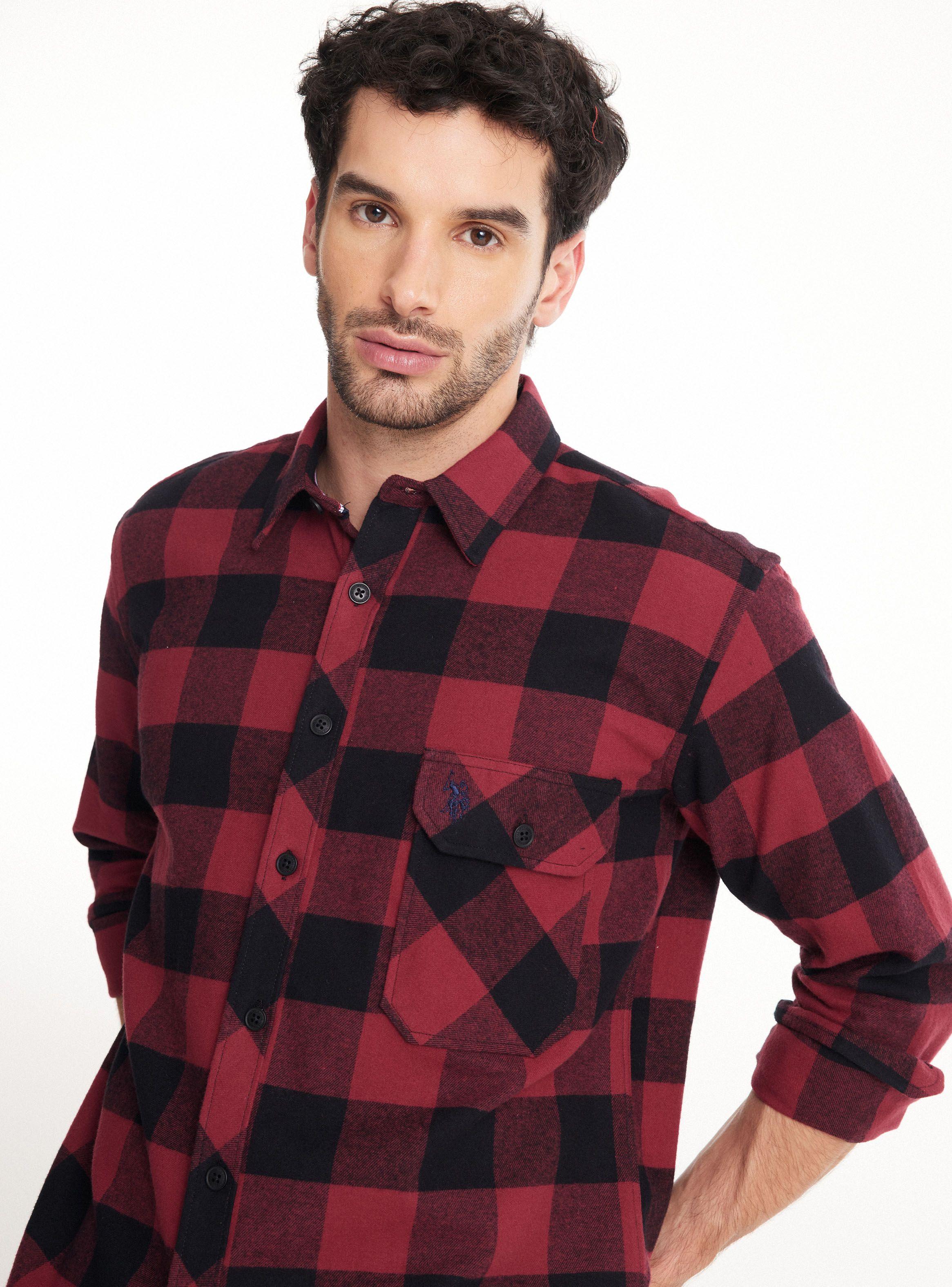 Camisa De Vestir Franela-3
