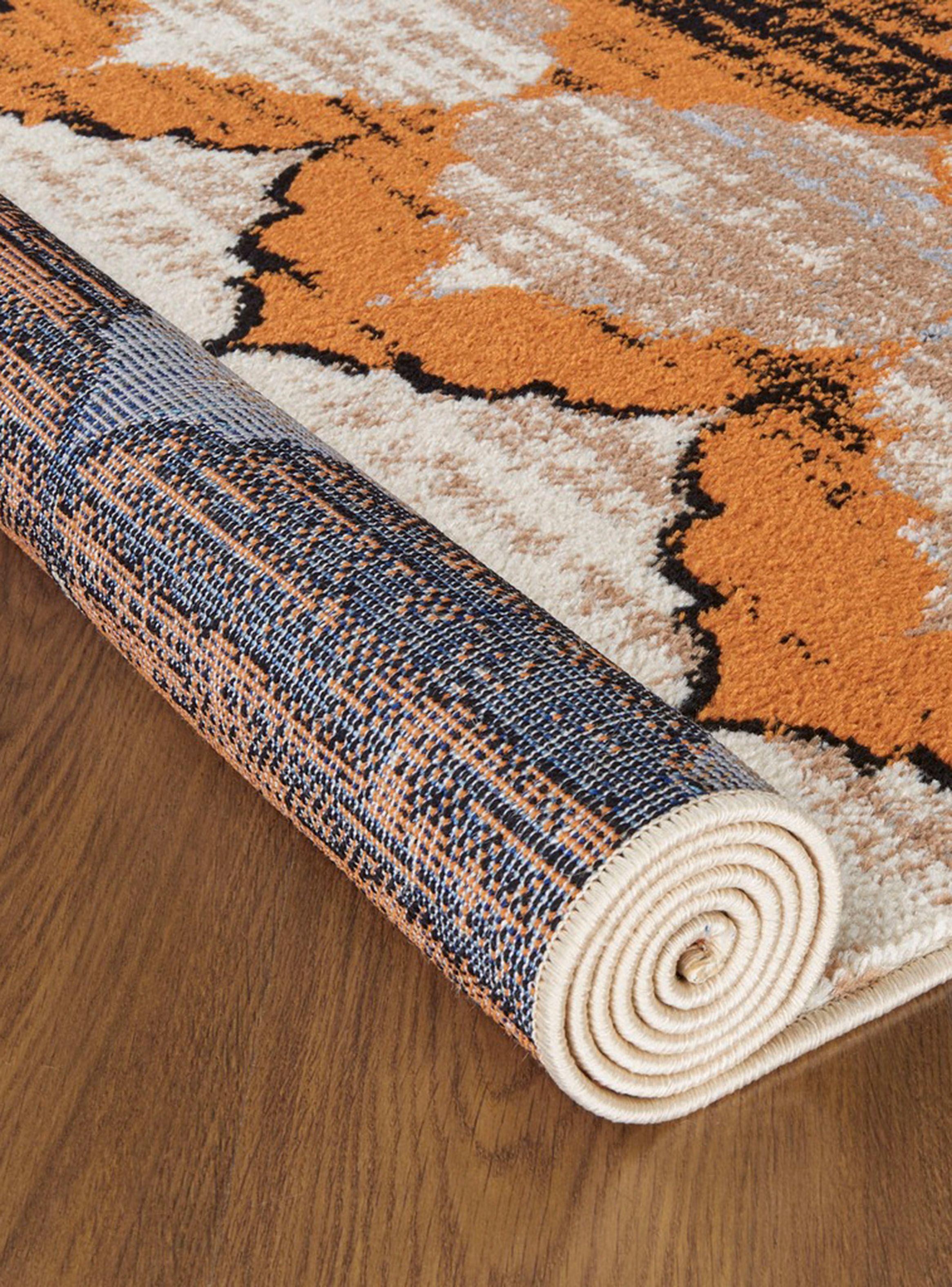 Alfombra 160 x 230 cm Siesta Naranja-3