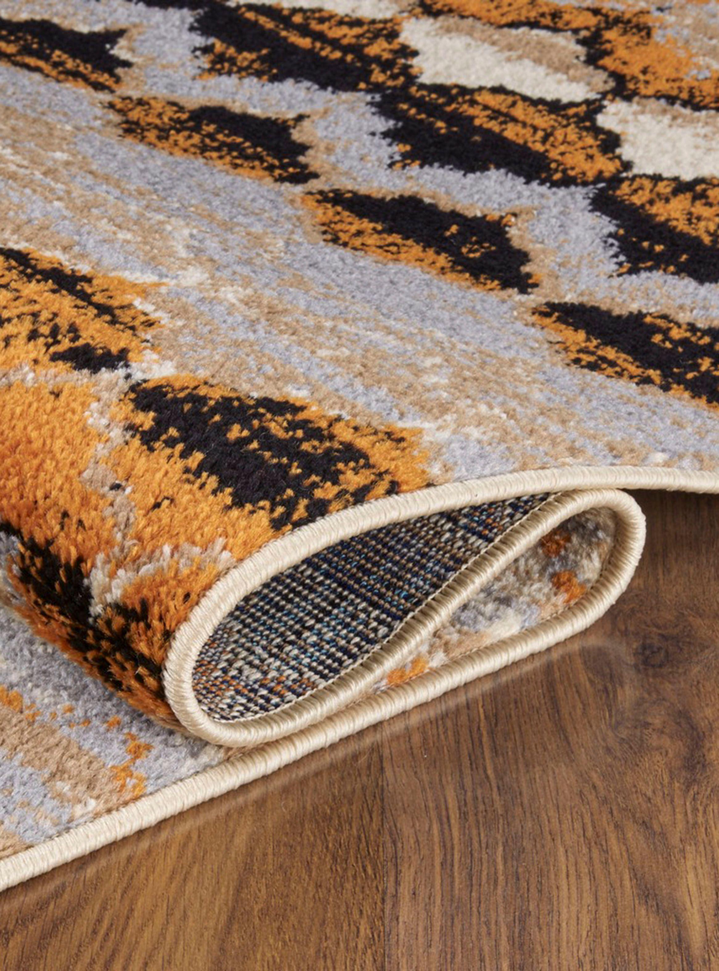 Alfombra 160 x 230 cm Siesta Naranja-1