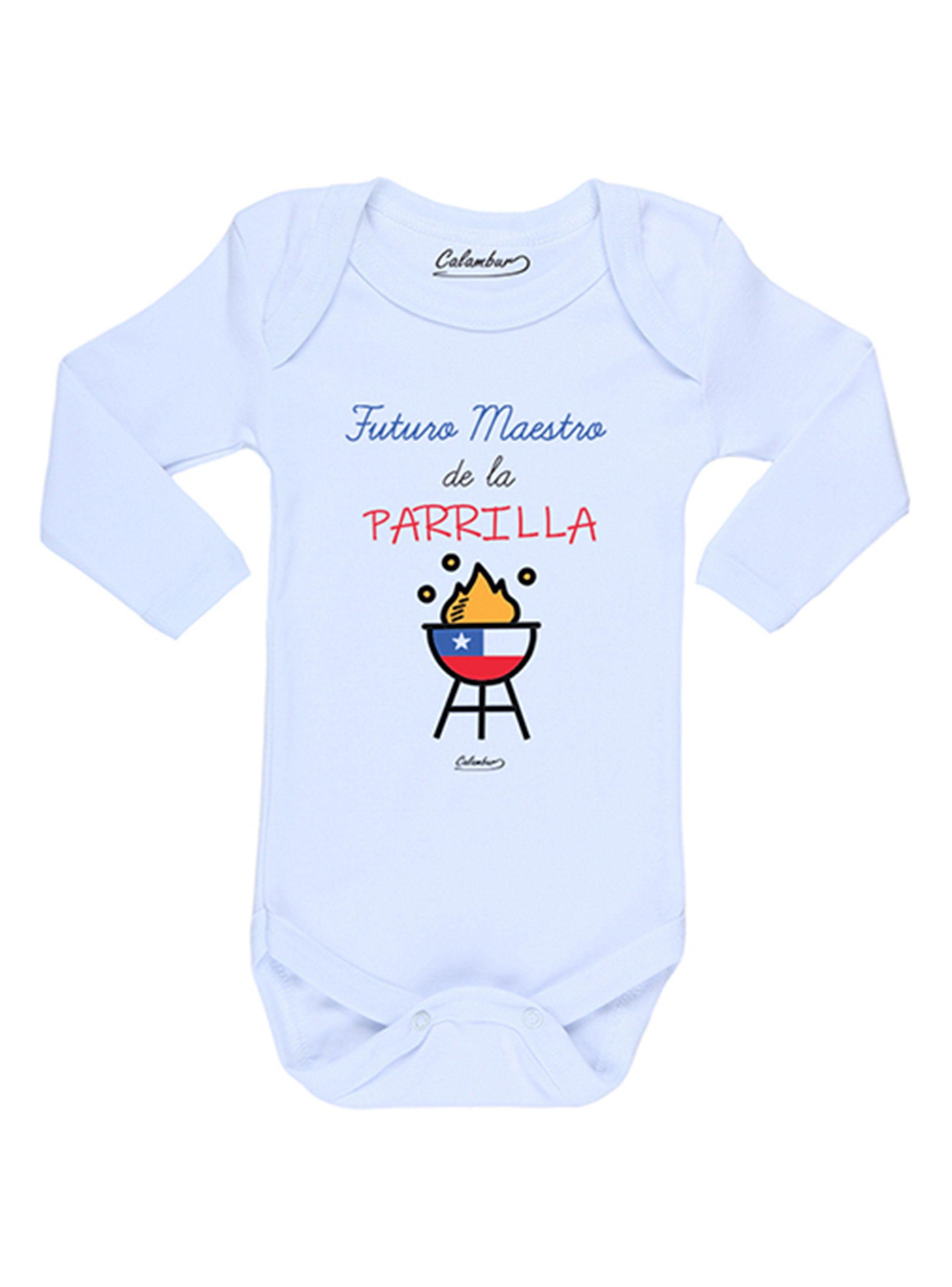 Body Calambur Bebé Yo Soy Tu Hijo Futuro Maestro Parrilla-0