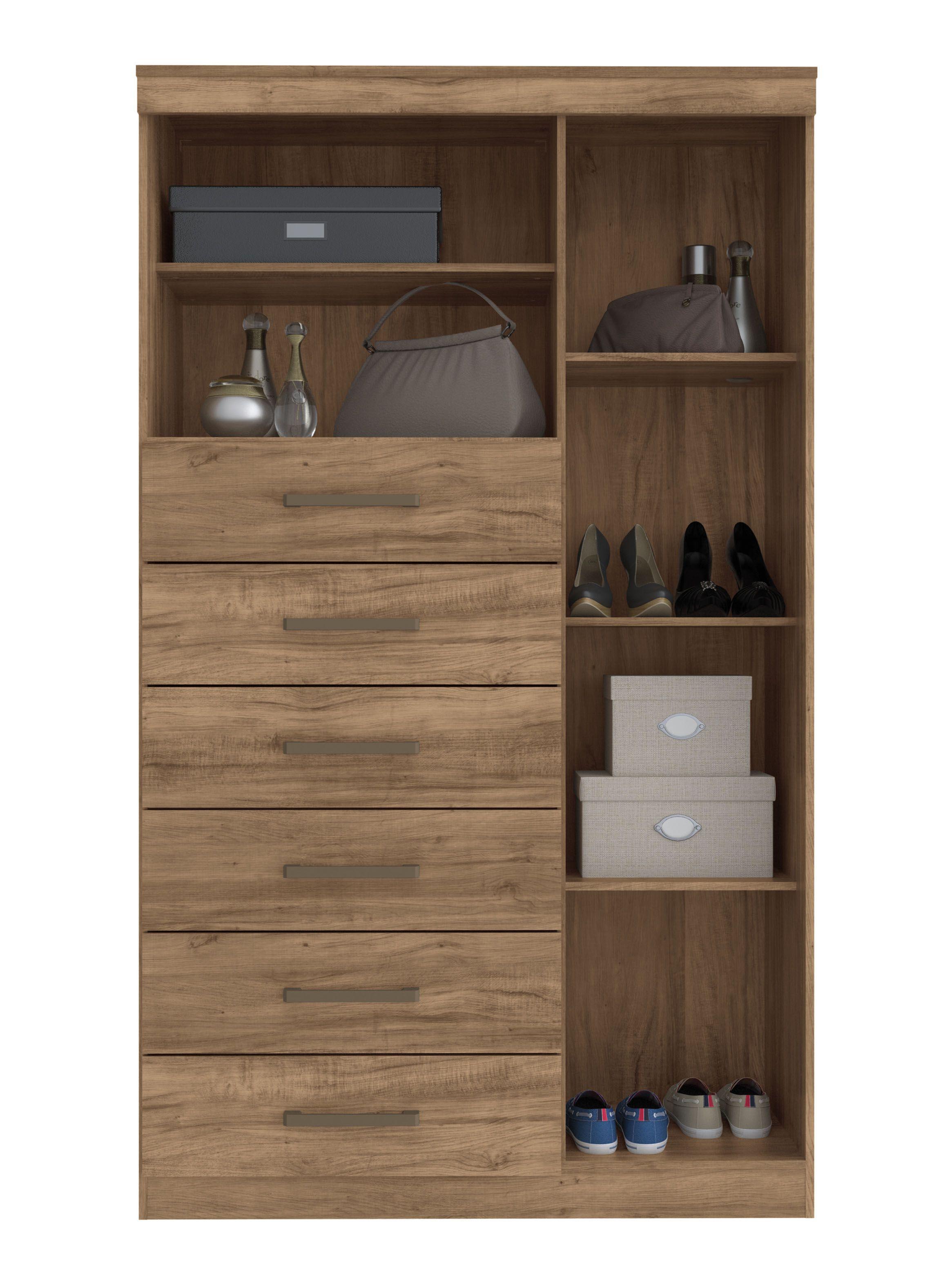 Cómoda Maraba 1 Puerta 6 Cajones-2