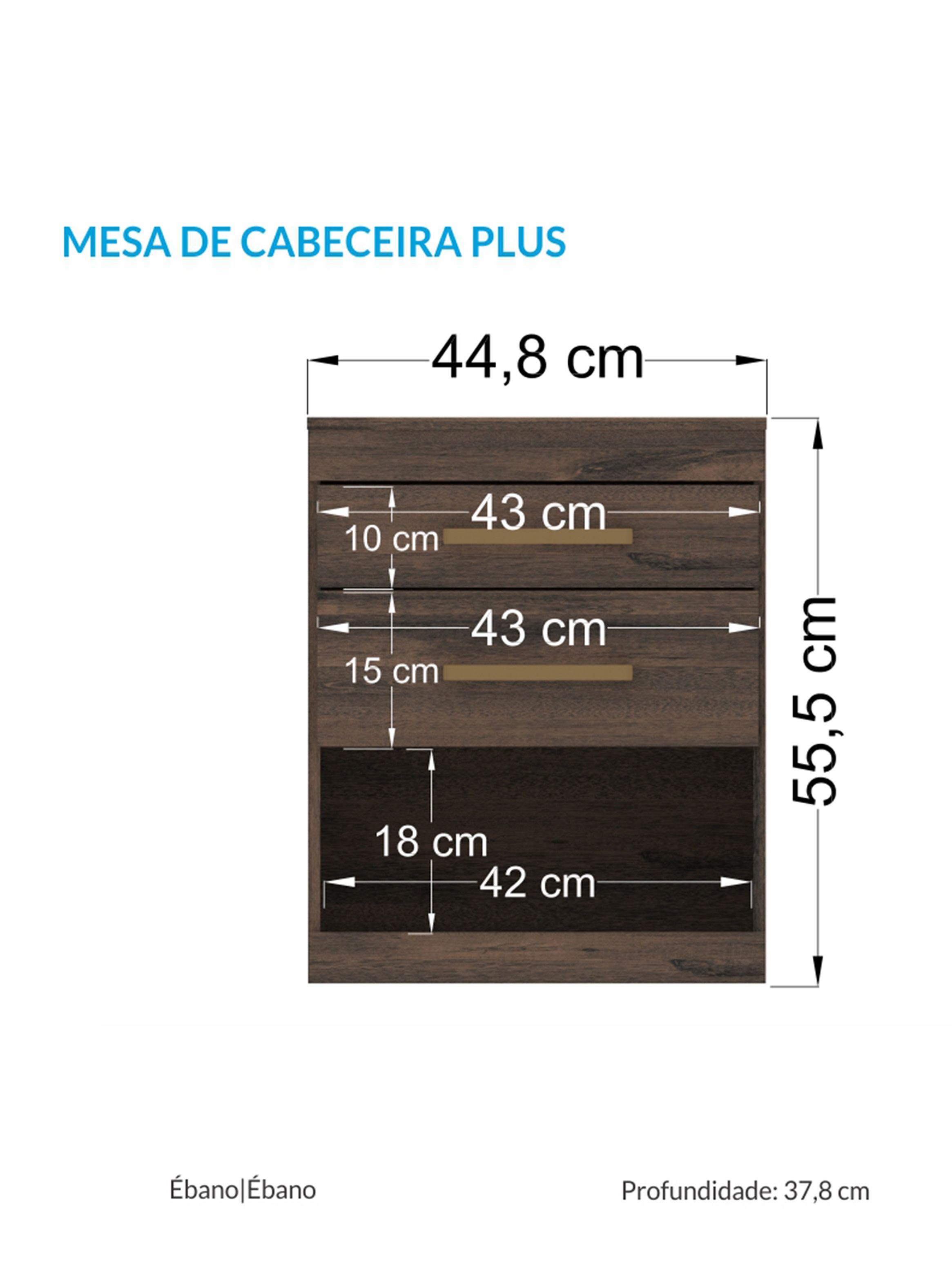 Velador Start 2 Cajones-1