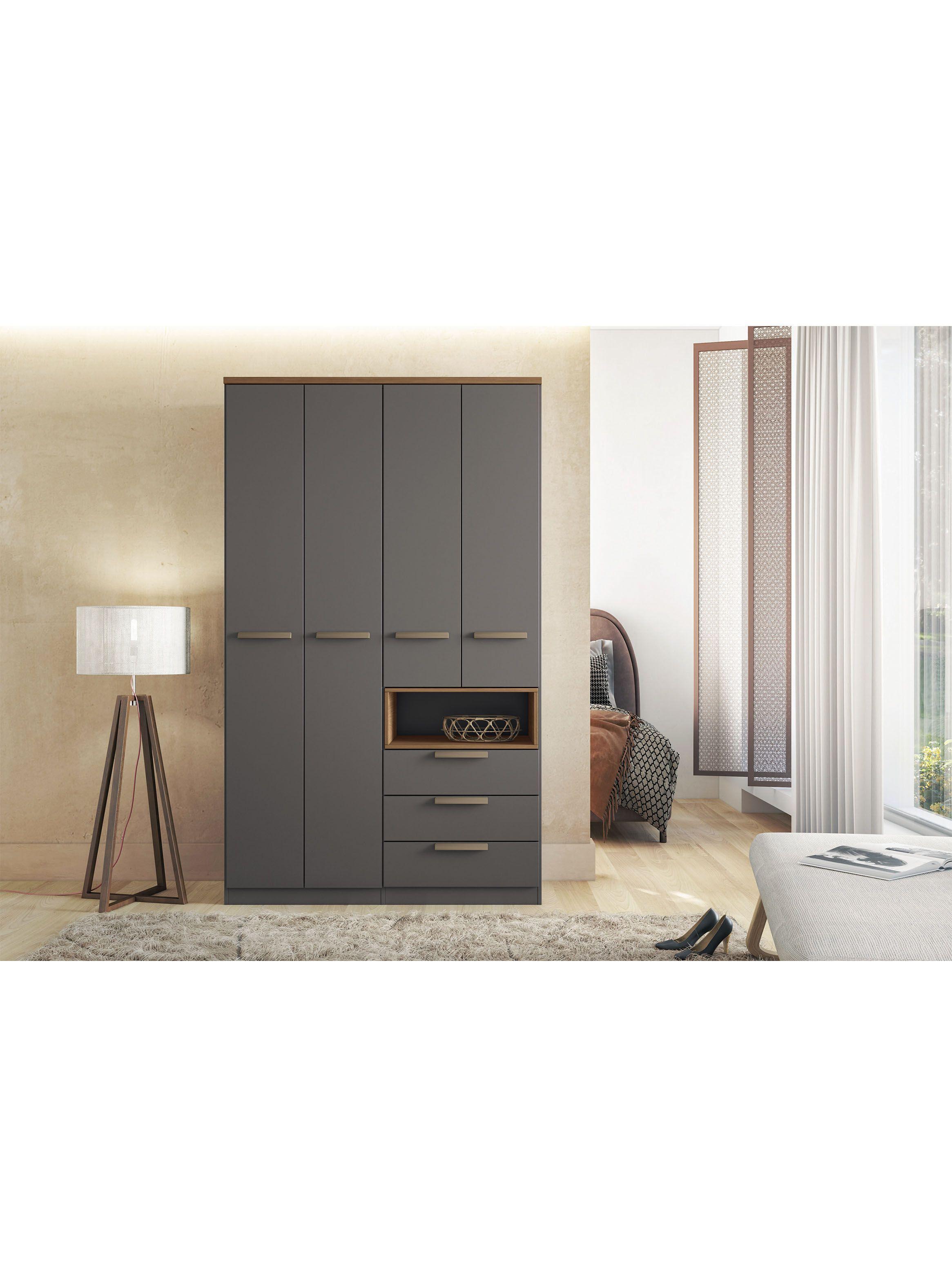 Clóset New Conect 3 Cajones 4 Puertas-3