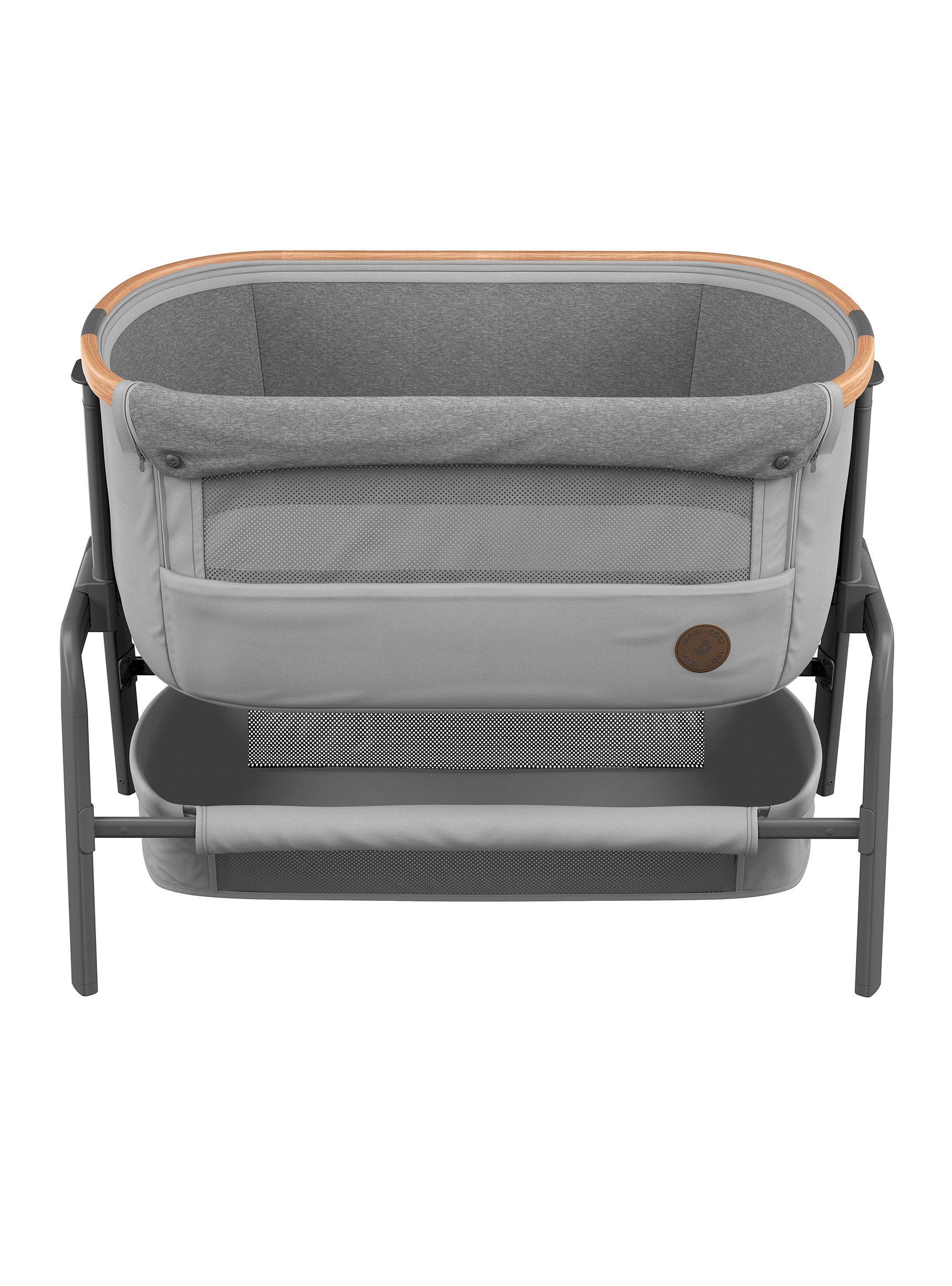 Cuna Colecho Lora Essential Gris-2