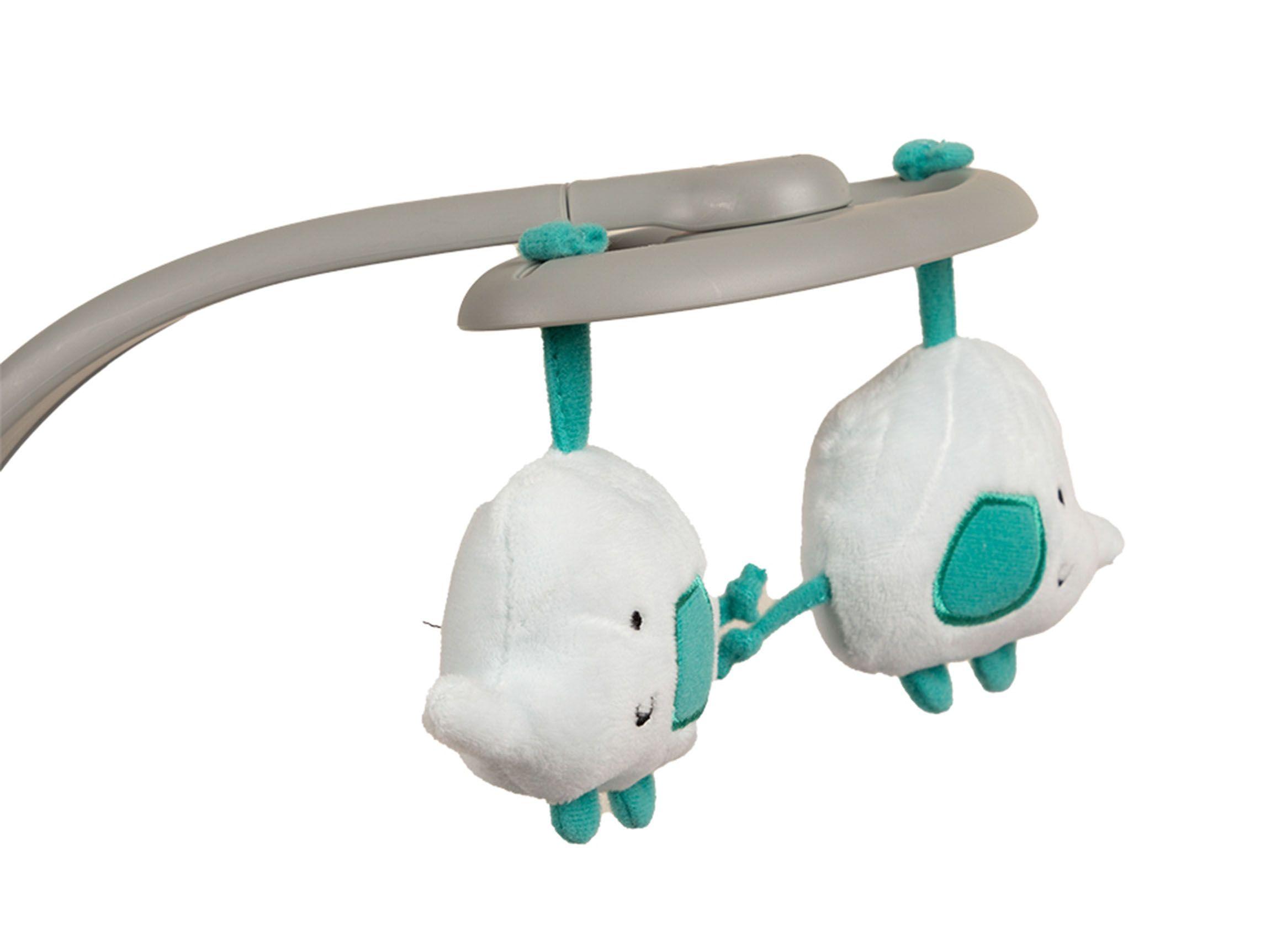 Silla Nido Mecedora Plegable Plástico Verde-2
