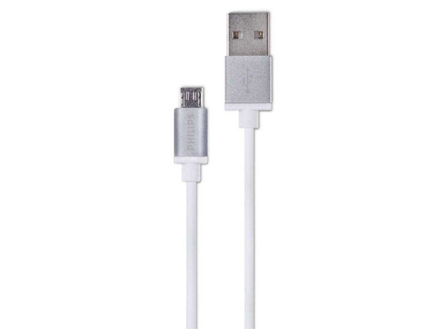 Cable Philips USB Blanco-0