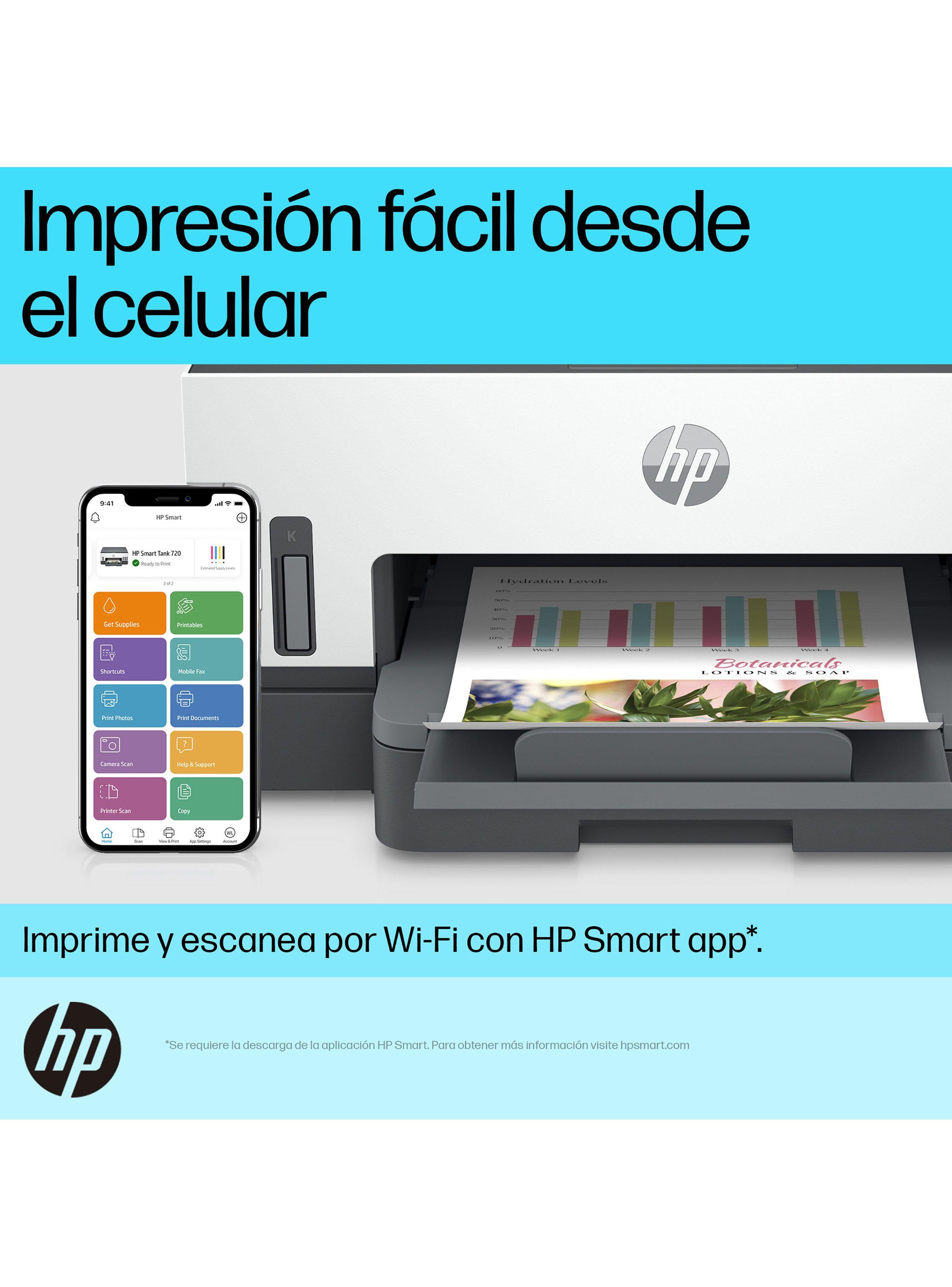 Multifuncional Smart Tank 720 Wi-Fi + Set de Botellas-8