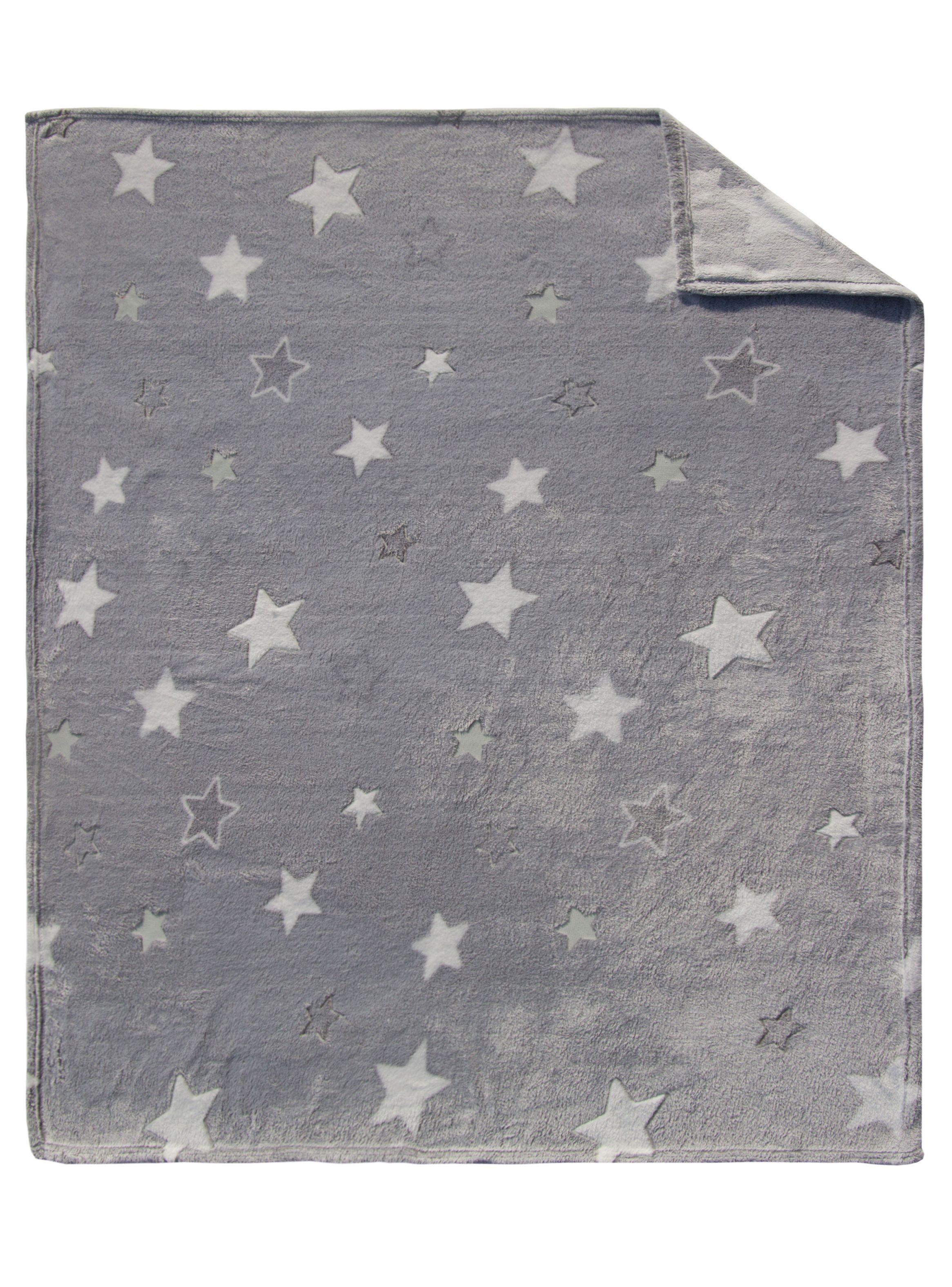Manta Infantil Brilla en la Oscuridad 125 x 150 cm-3