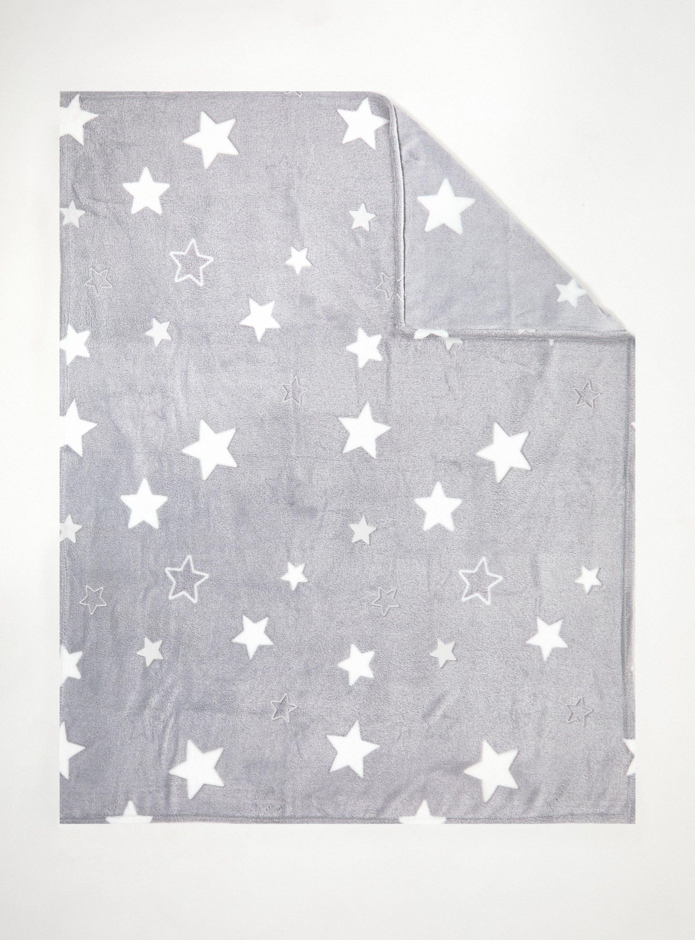 Manta Infantil Brilla en la Oscuridad 125 x 150 cm-2