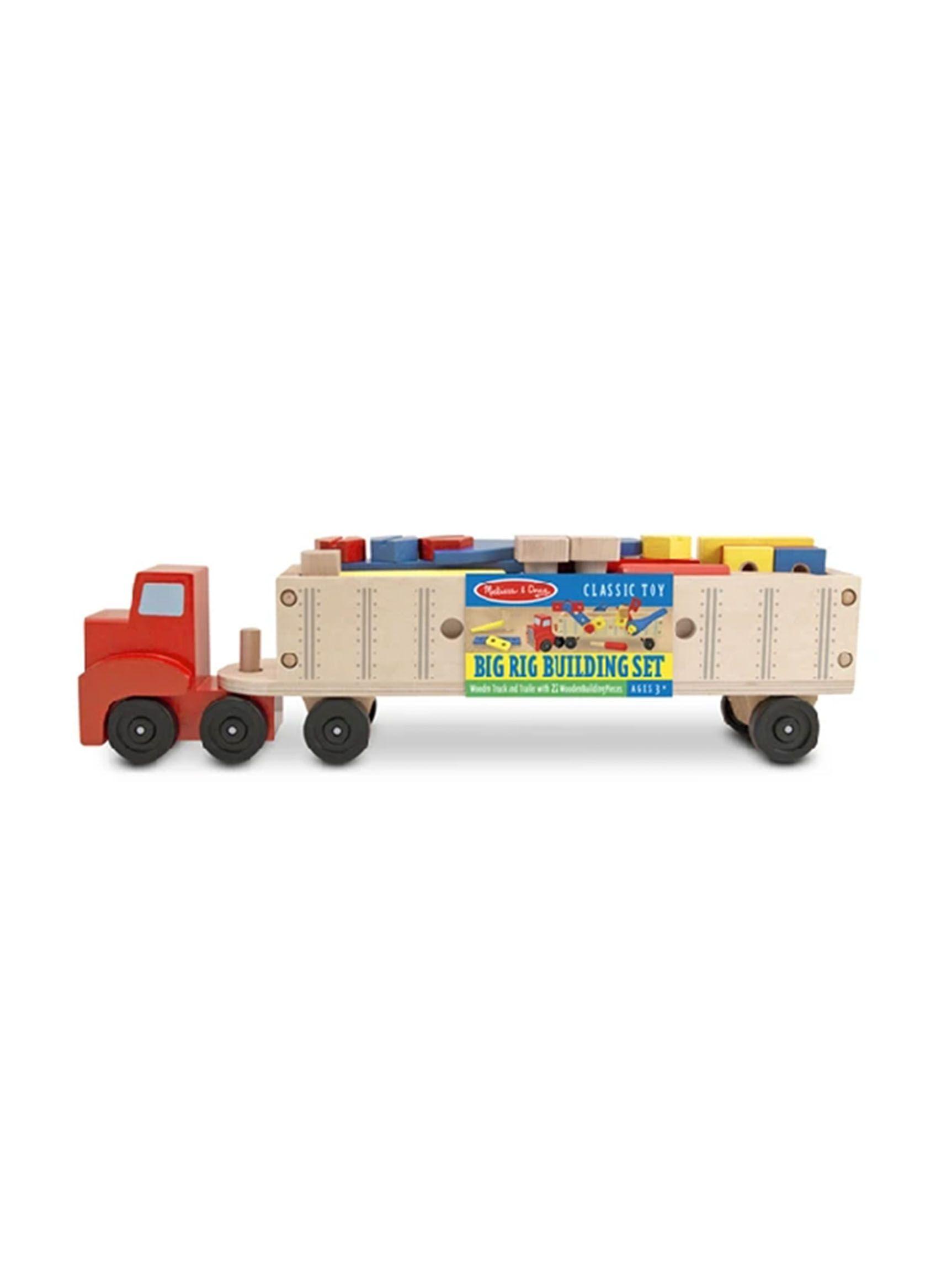 Melissa & Doug Camión y bloques de construcción Caramba-0