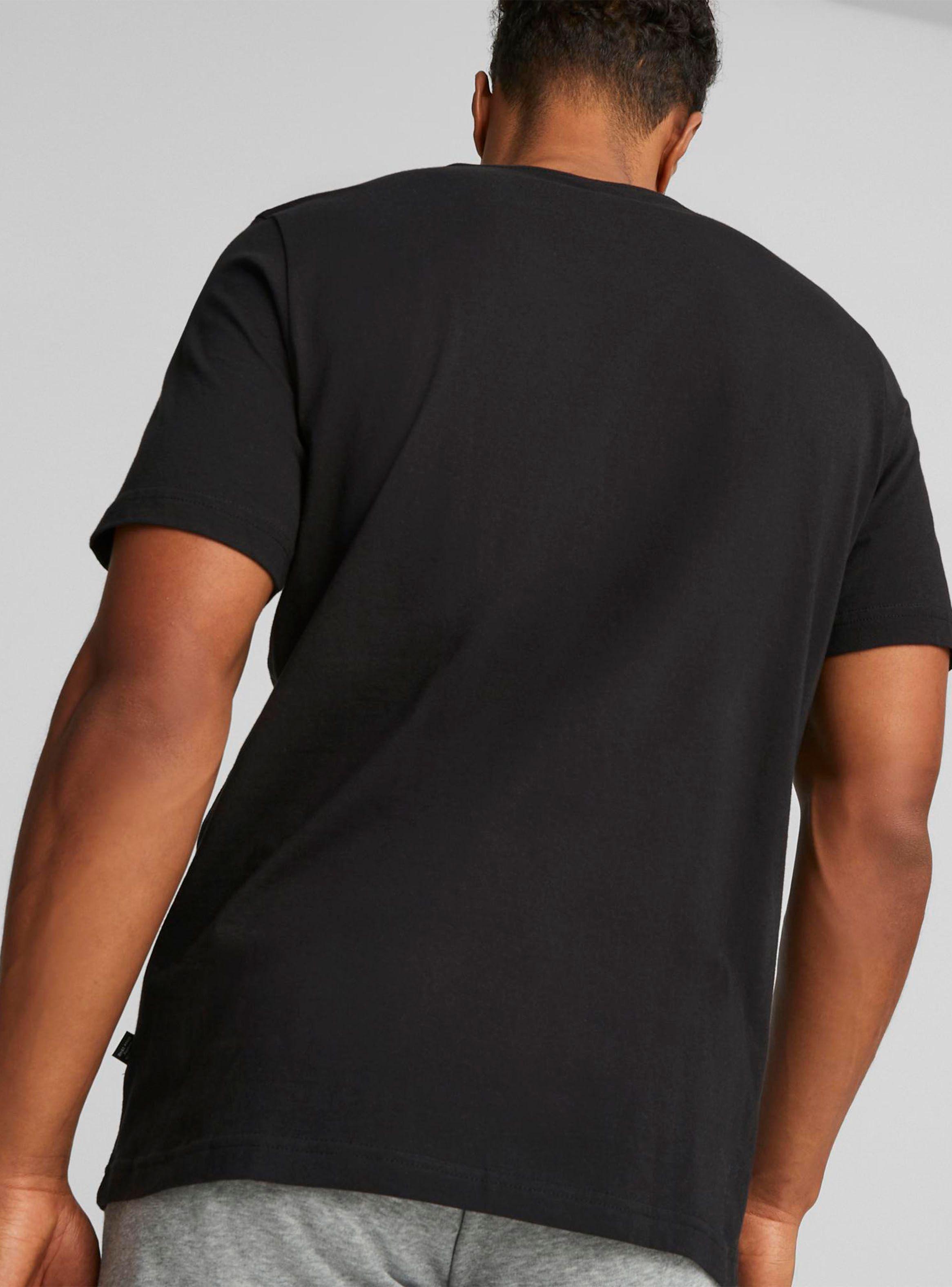 Polera ESS Logo Tee Negro Hombre-1