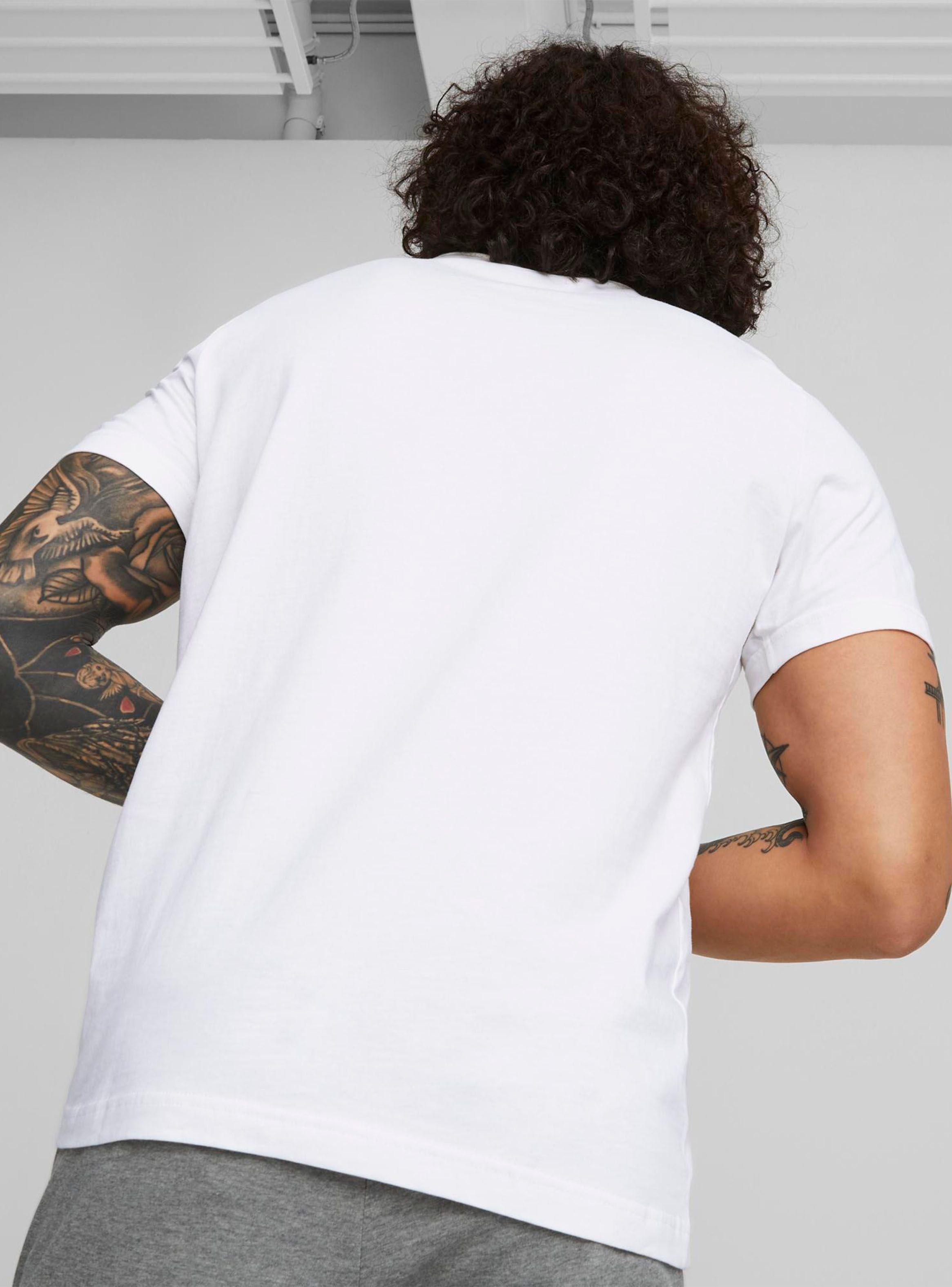 Polera ESS Logo Tee Blanco Hombre-1