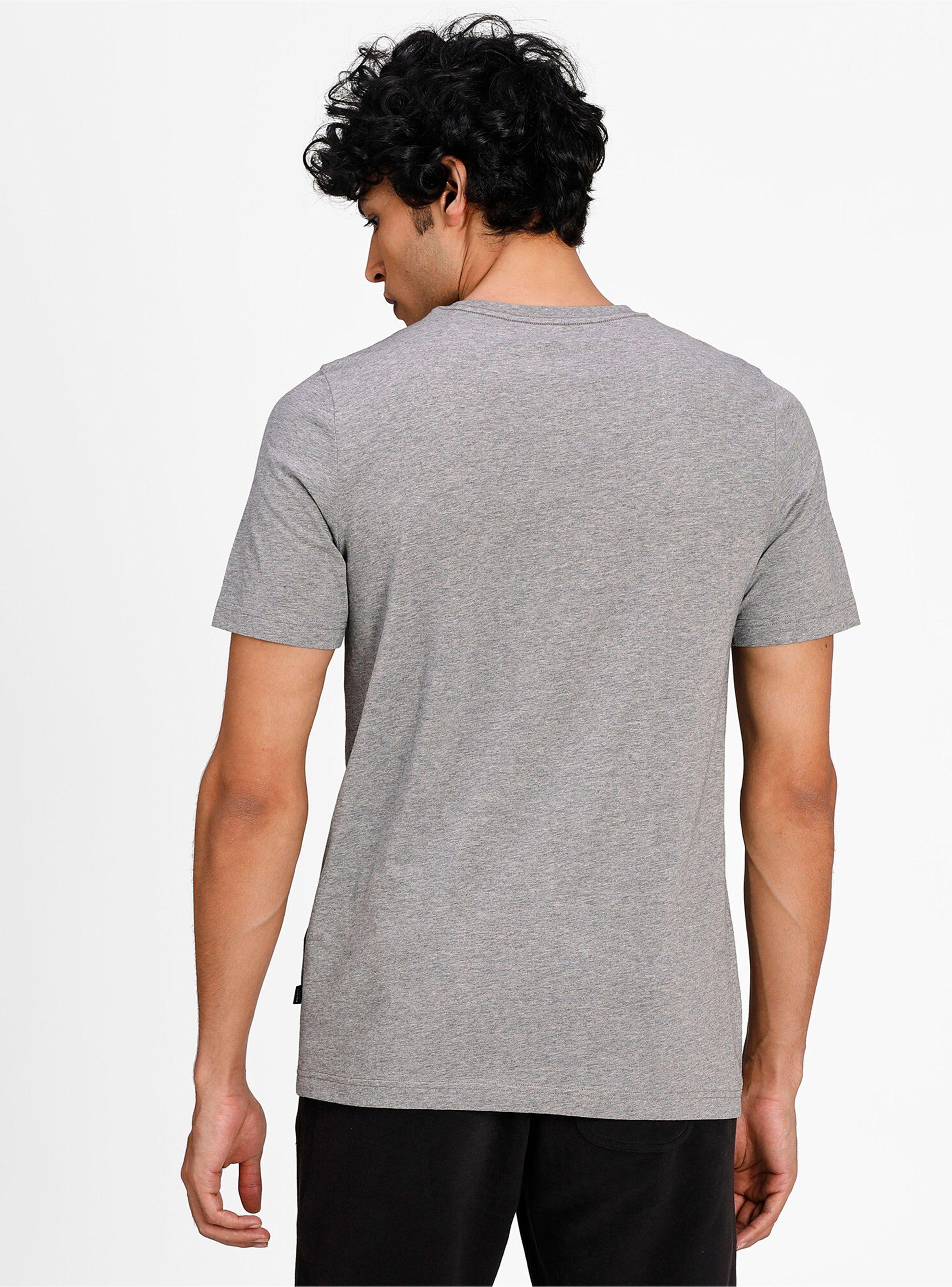 Polera ESS Logo Tee Gris Hombre-1