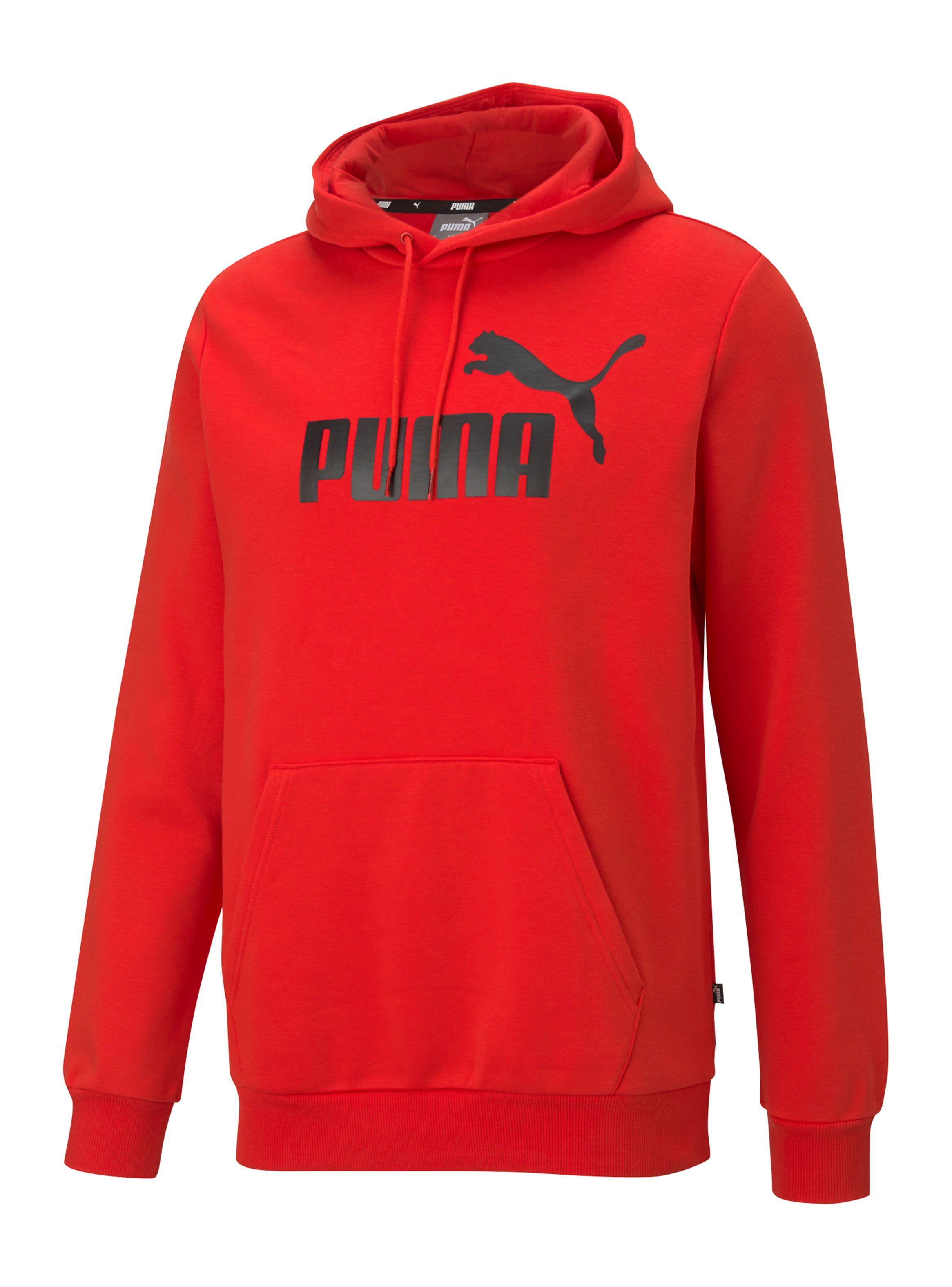 Polerón Ess Big Logo Hoodie Fl Rojo Hombre-0