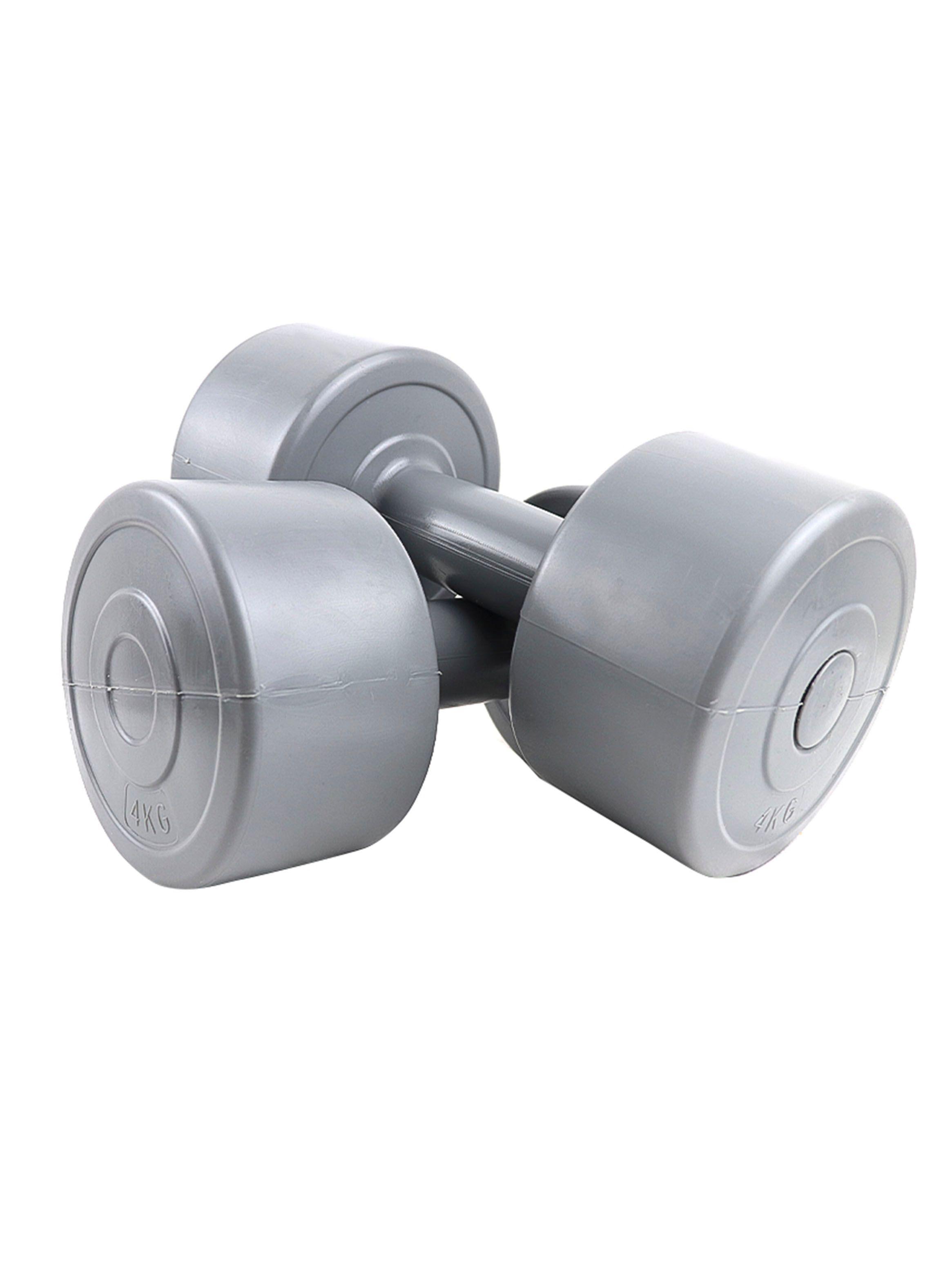 Set JKS Mancuernas Cemento Redonda Par 4 kg-1