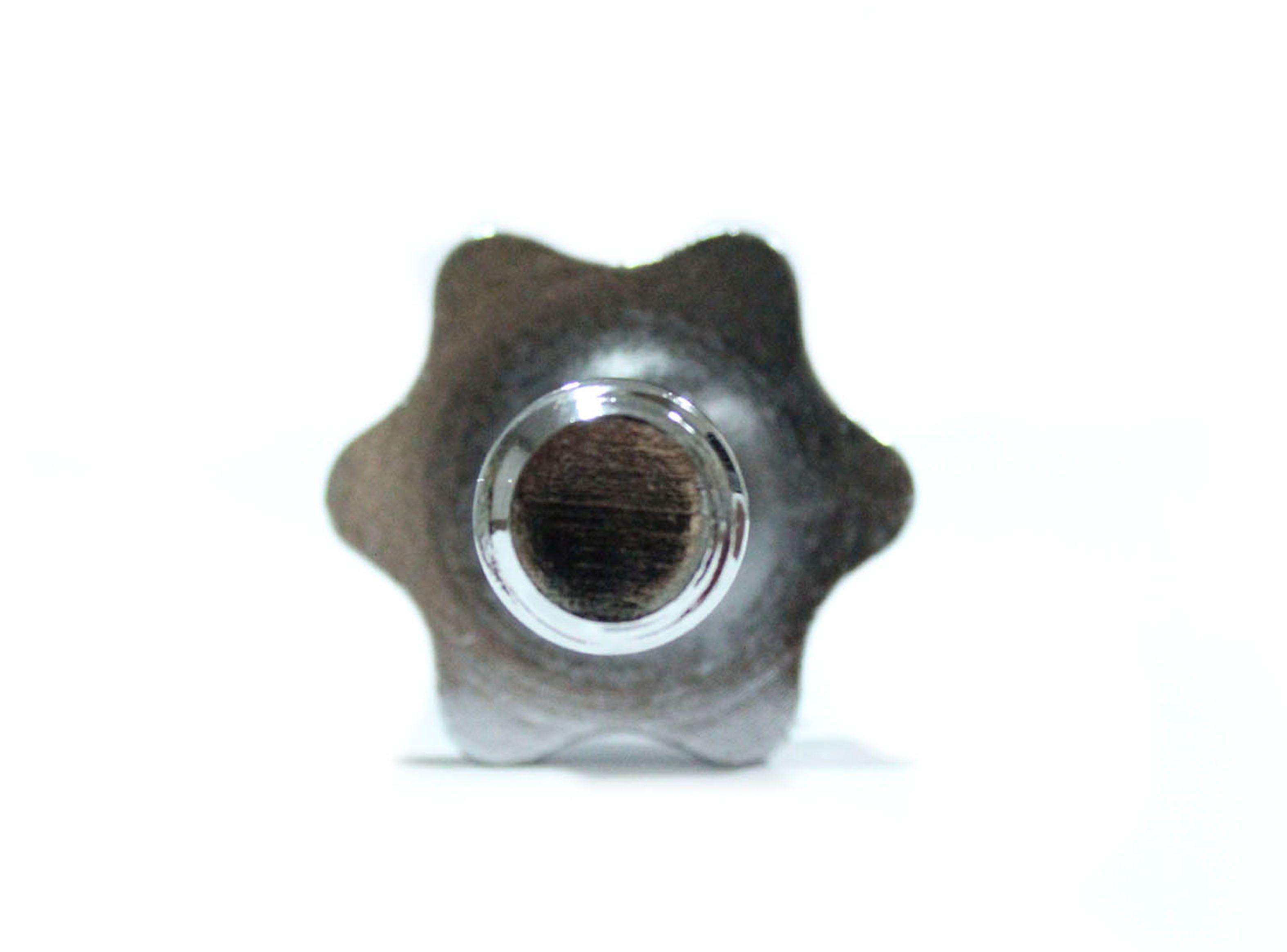 Barra JKS Recta Mancuerna Acero 0.35 Metros-3