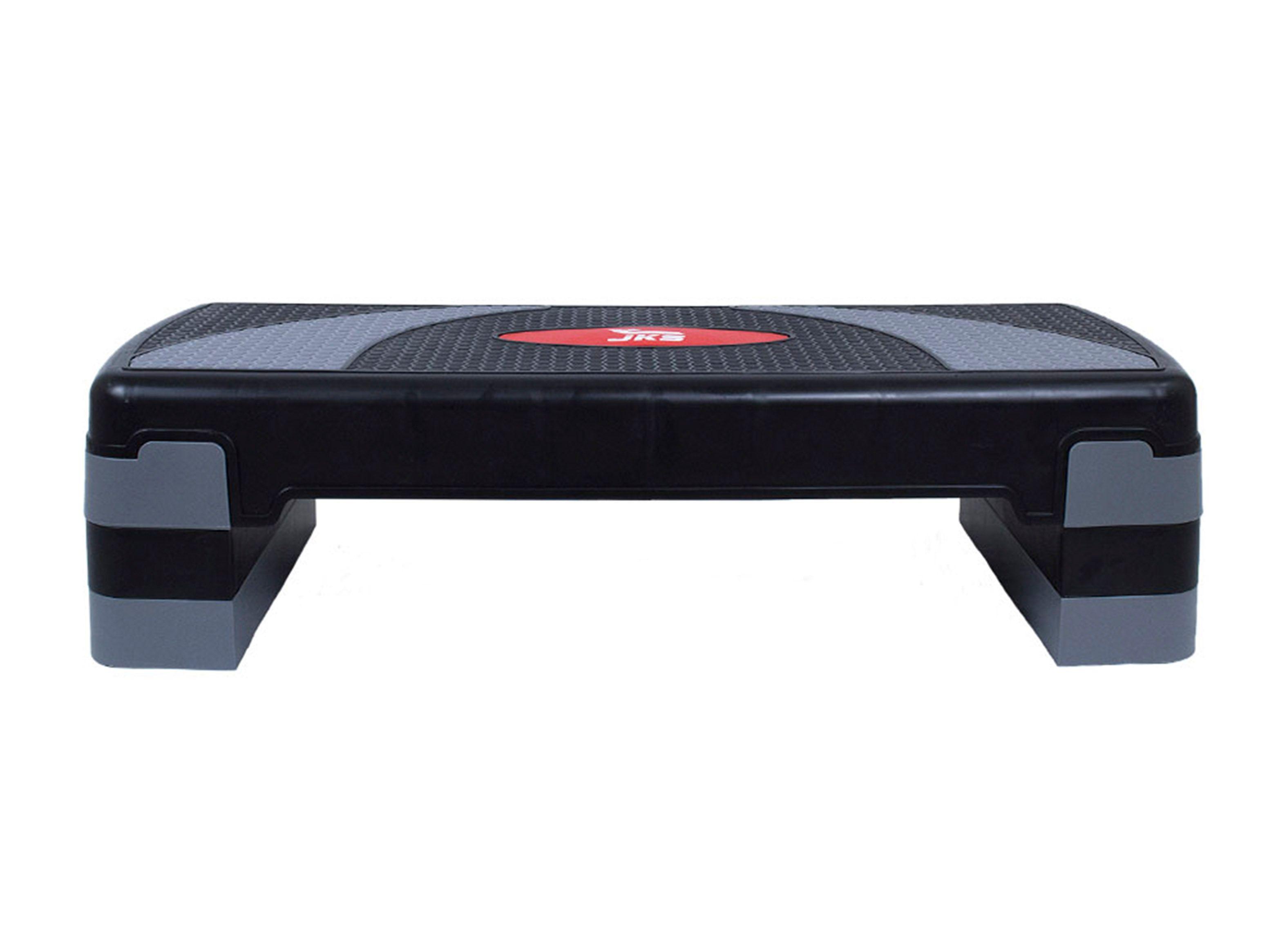 Step JKS Aeróbico Plástico 3 Niveles Gris-Negro JKS-1