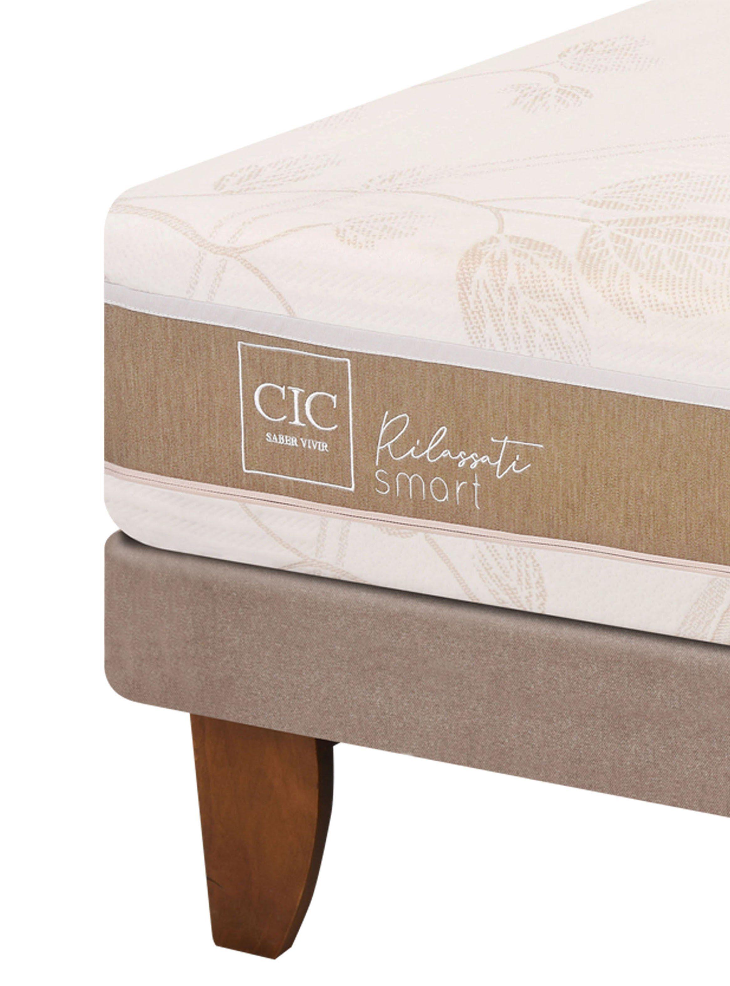 Cama Europea Rilassati Infinity 2 Plazas Long Base Dividida-4