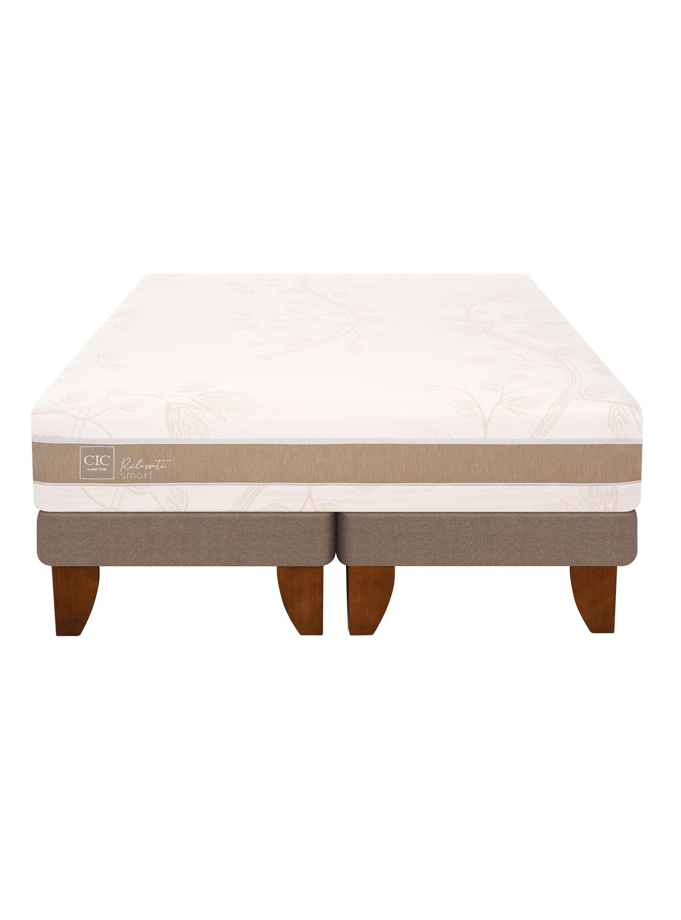 Cama Europea Rilassati Infinity King Base Dividida-2