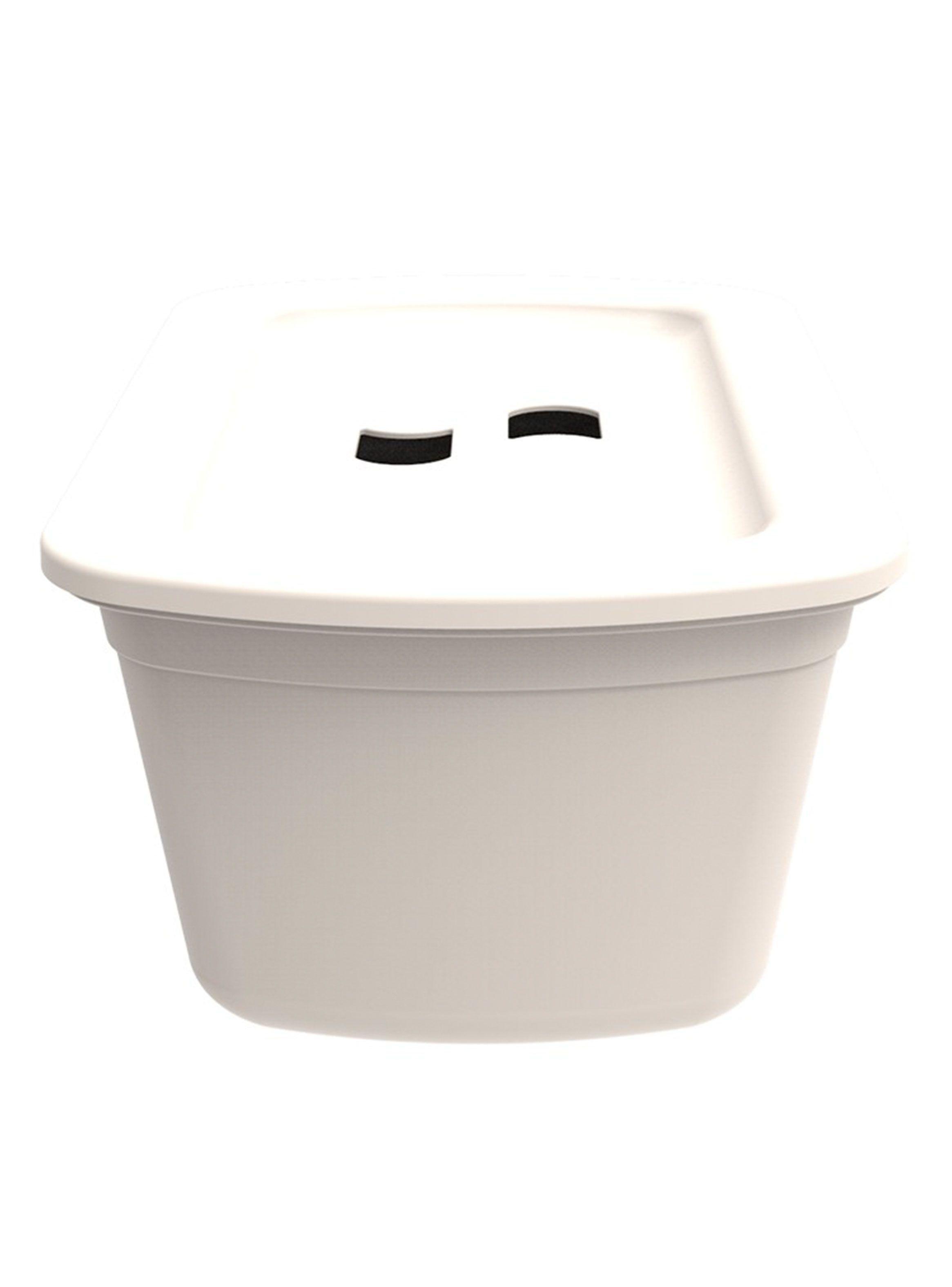 Canasta Organizadora 5 L Hielo con Tapa-2