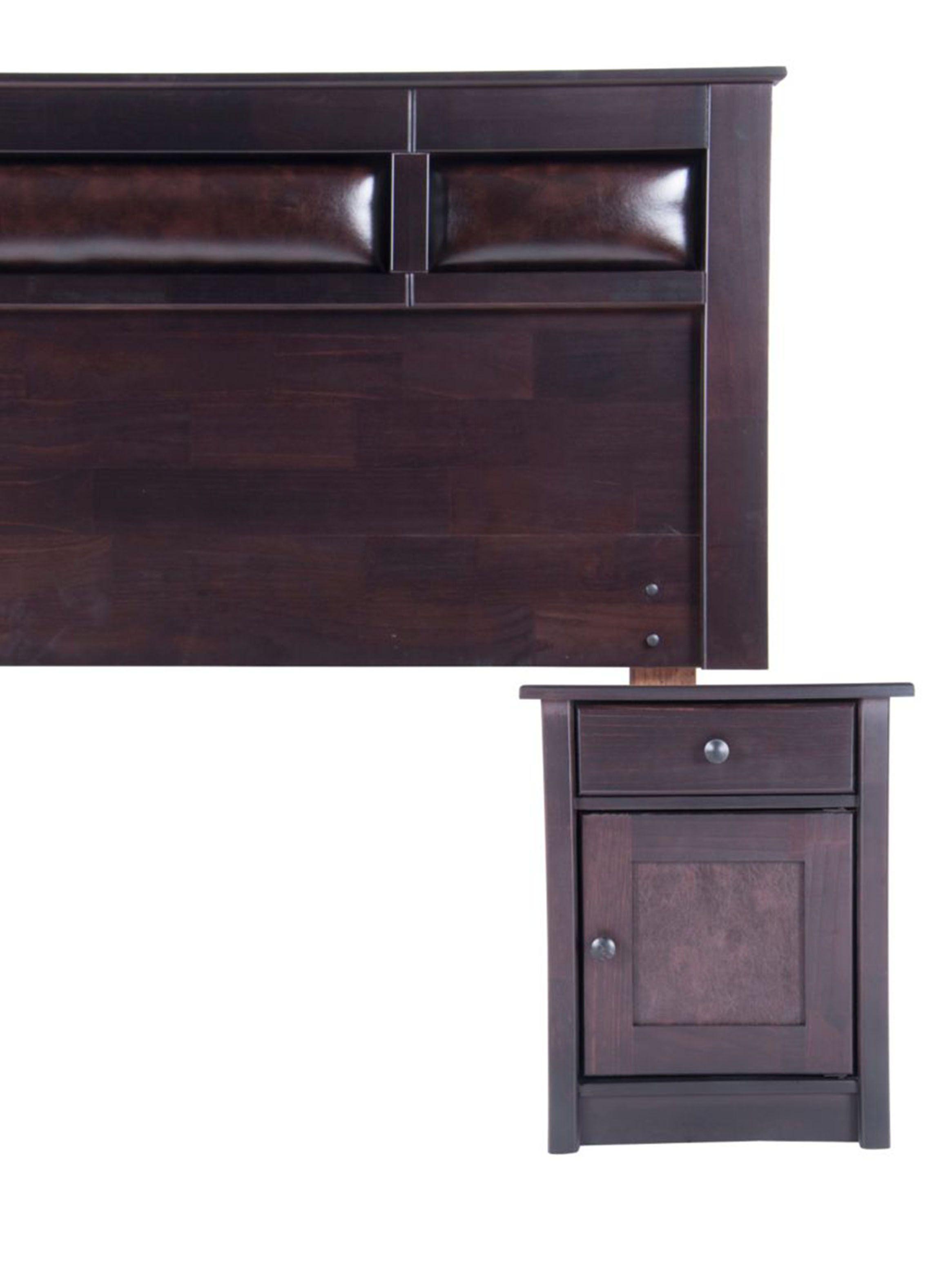 Set Muebles Bilbao 2 Plazas: Respaldo + Veladores-1