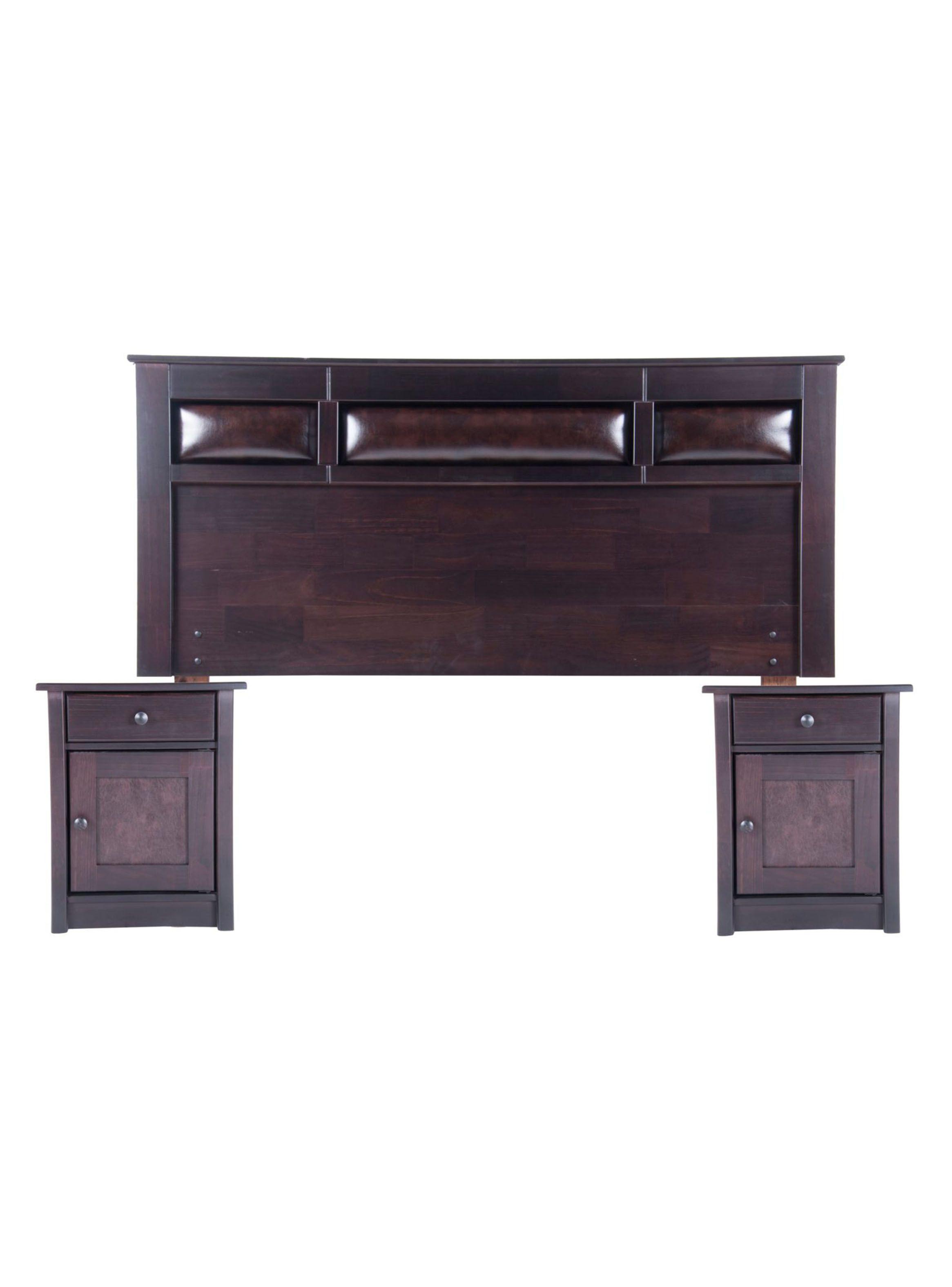 Set Muebles Bilbao 2 Plazas: Respaldo + Veladores-0