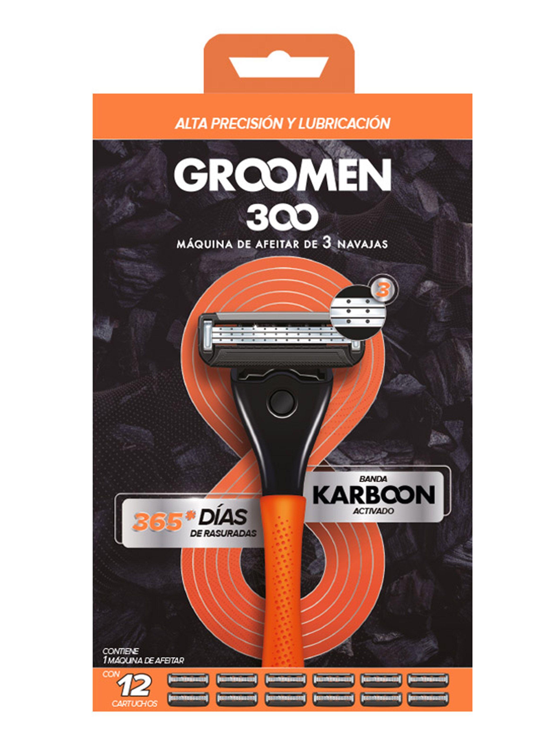 Máquina Afeitar 300 + 12 Cartuchos de 3 Navajas-2