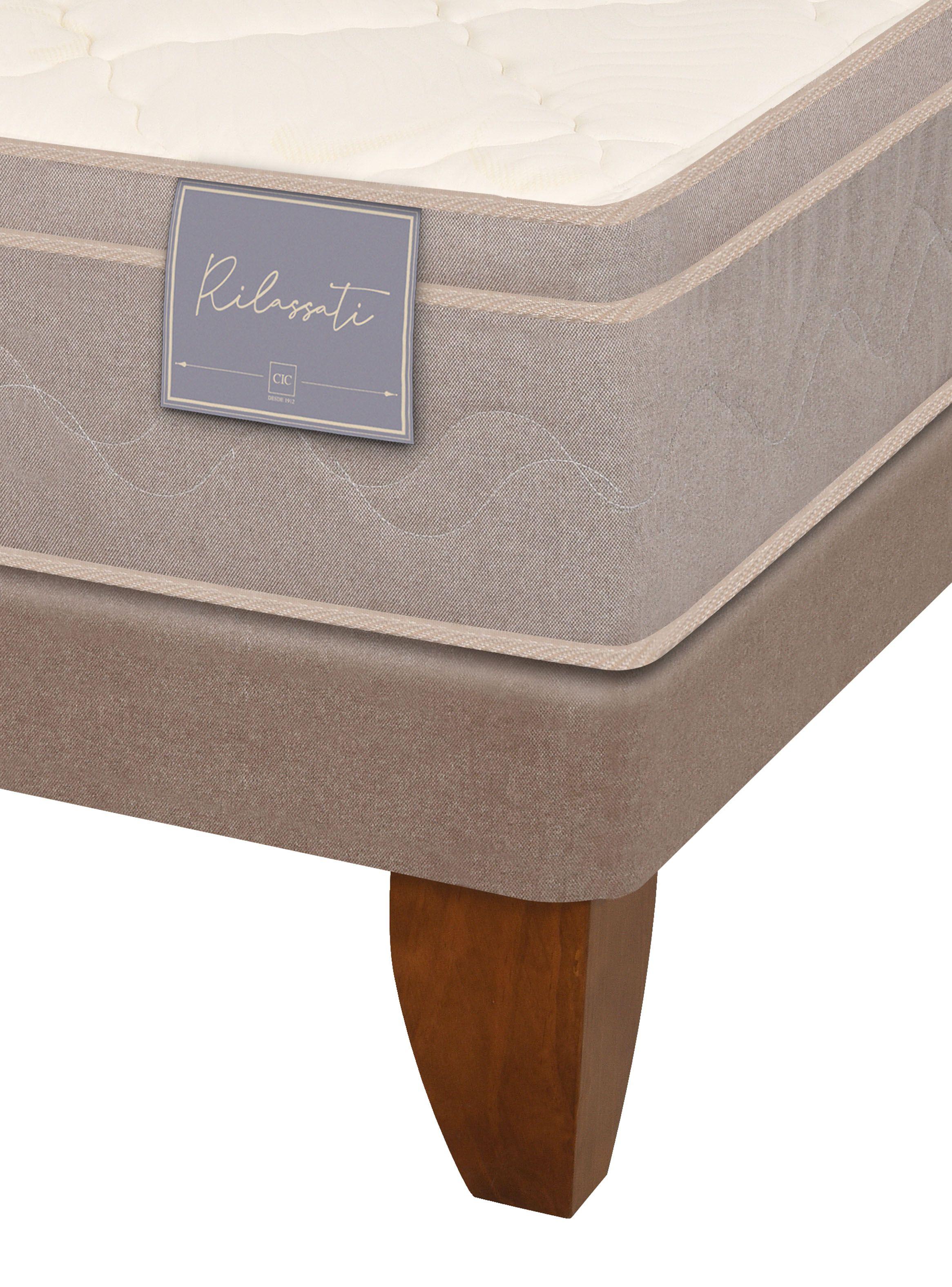 Cama Europea Rilassati 2 Plazas Long Base Dividida-3