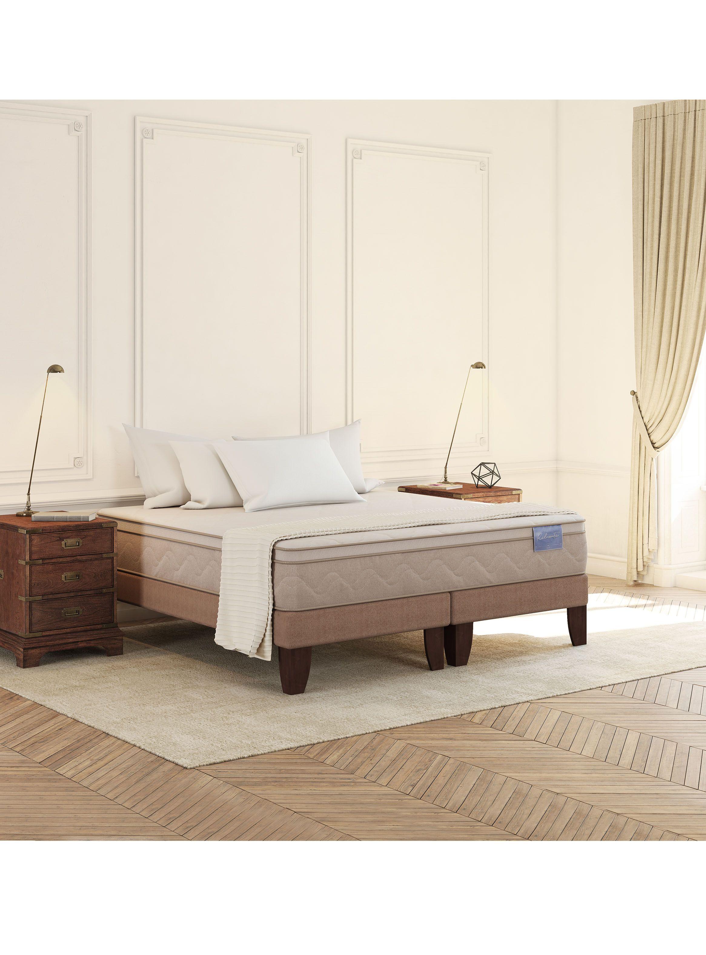 Cama Europea Rilassati 2 Plazas Long Base Dividida-4