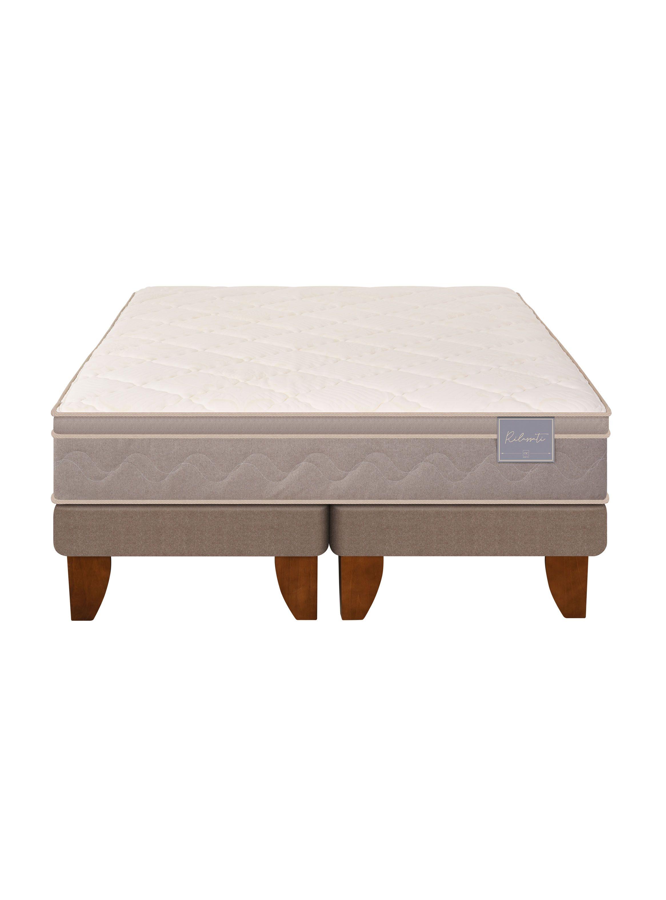 Cama Europea Rilassati 2 Plazas Long Base Dividida-2