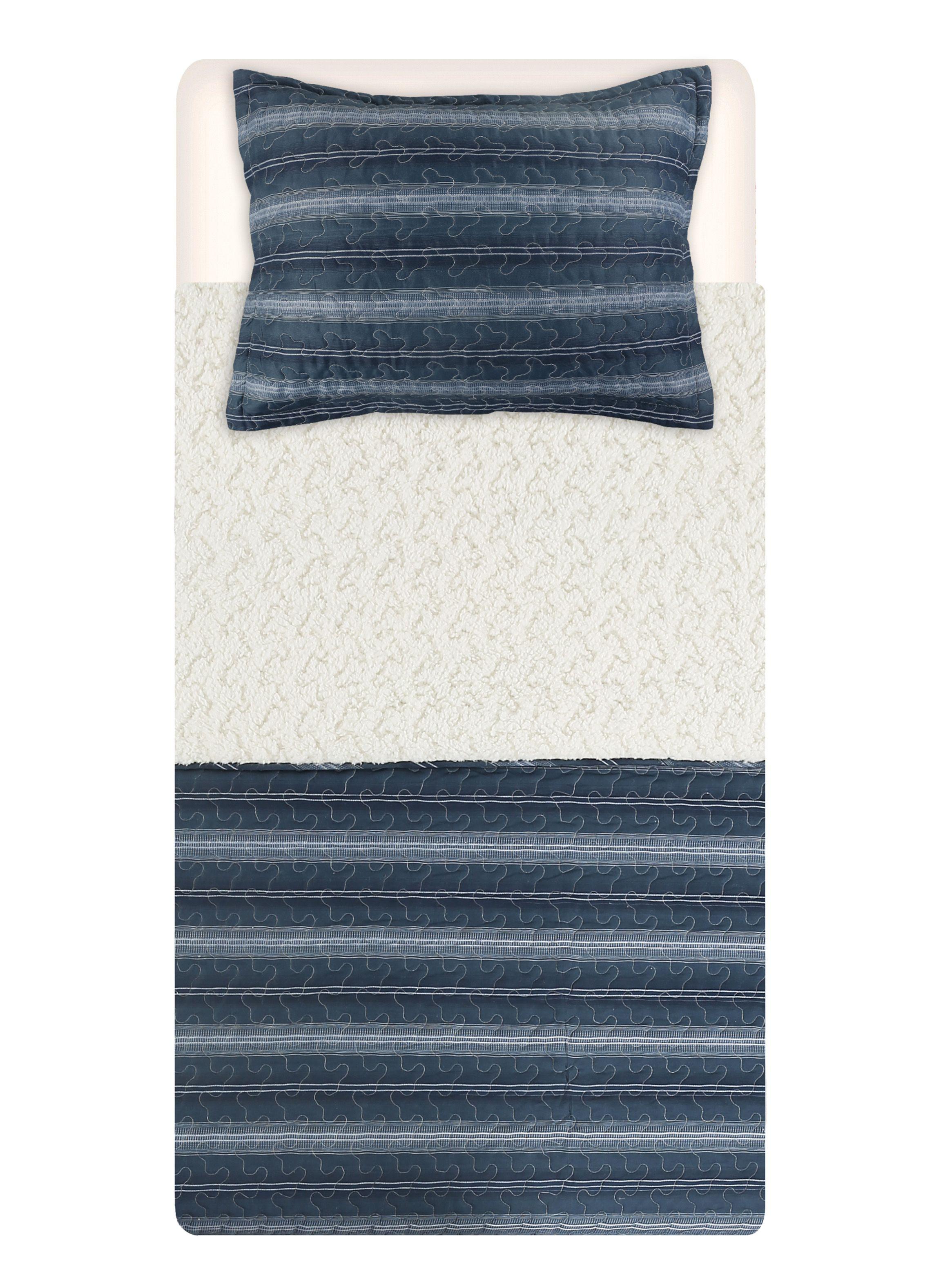 Quilt Sherpa 1.5 Plazas Attimo Lineas-3