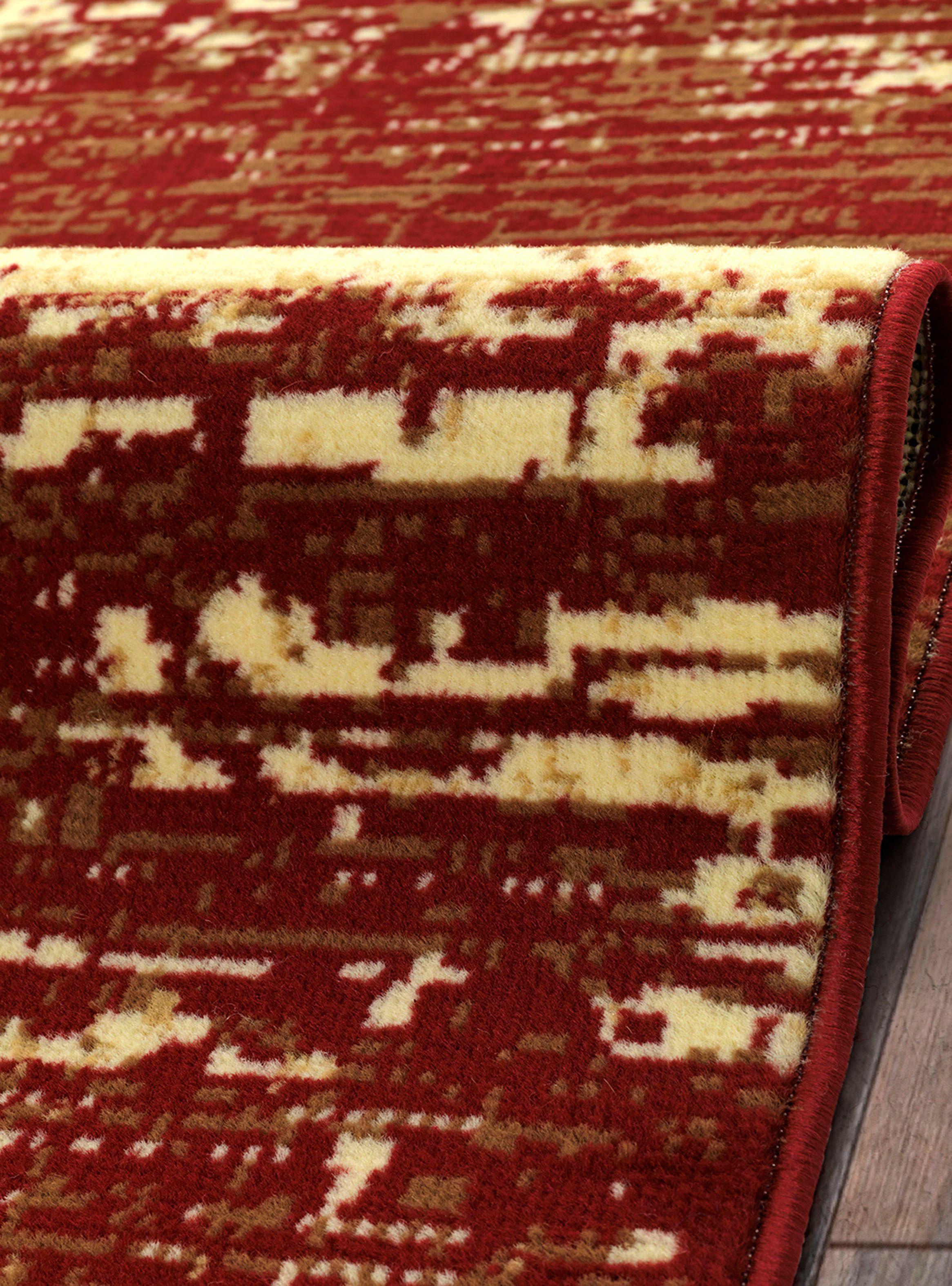 Alfombra Arizona 123 x 153 cm Roja-1