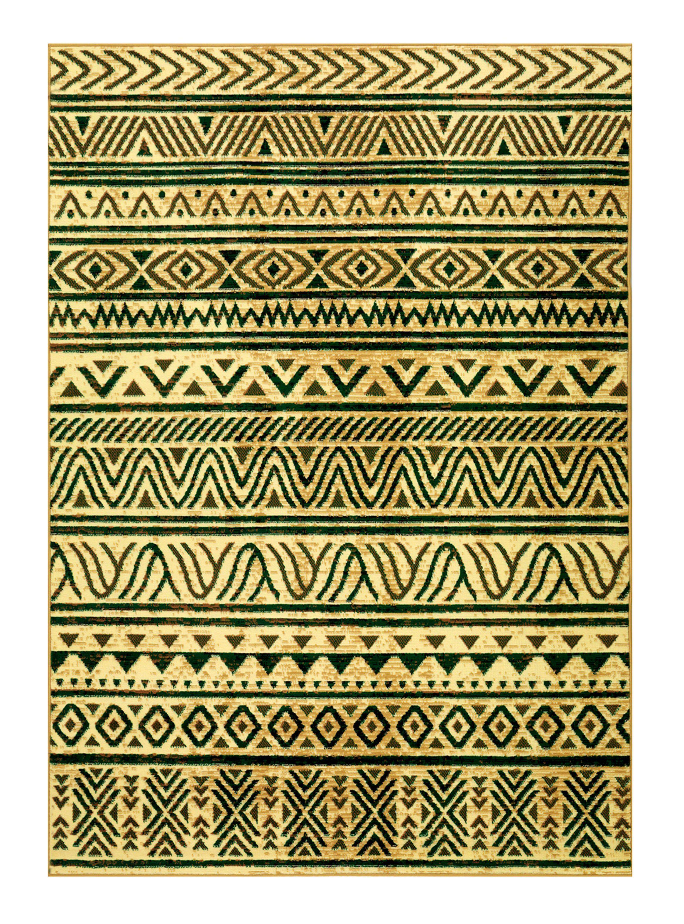 Alfombra Arizona 123 x 153 cm Verde-0