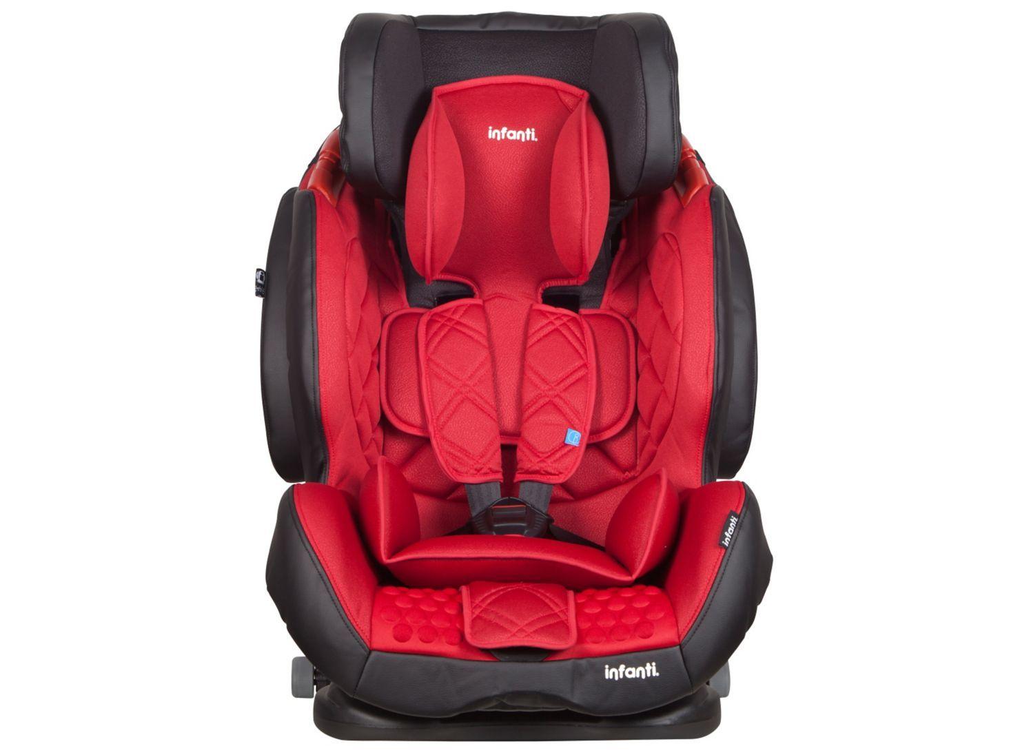 Butaca Infanti Elite SPS Isofix Rojo y Negro-2