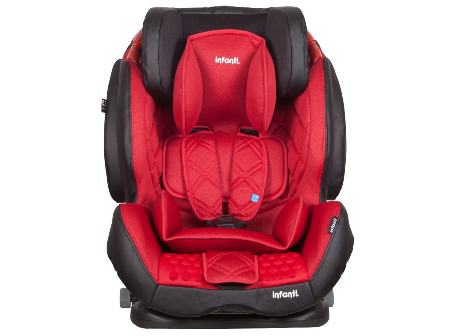 Butaca Infanti Elite SPS Isofix Rojo y Negro-3