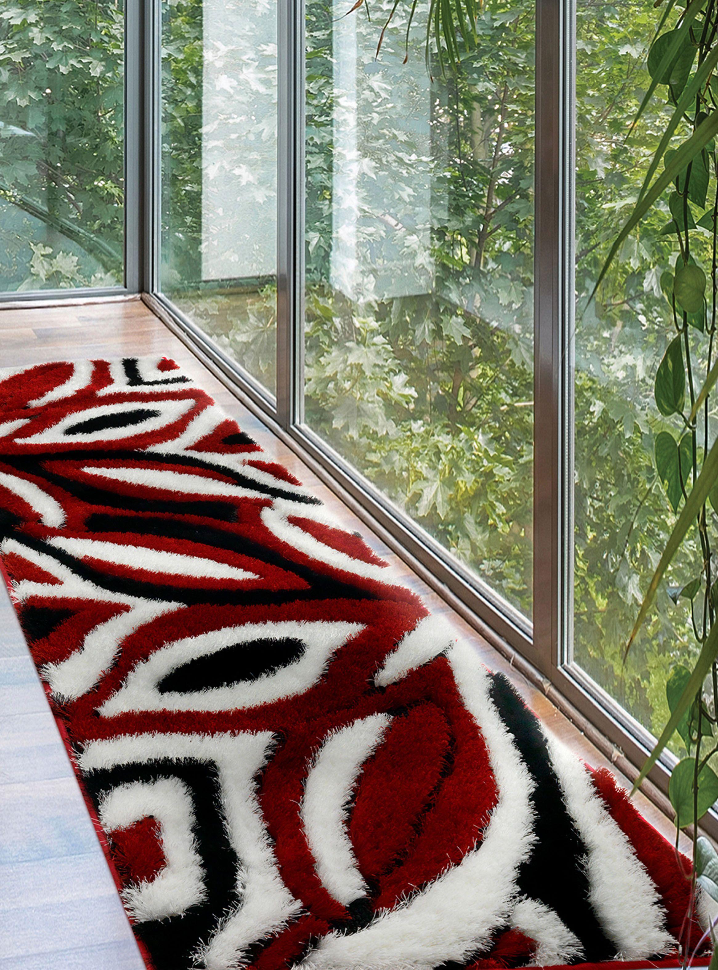 Alfombra Pasillo Exclusive 60x210 cm Roja-2