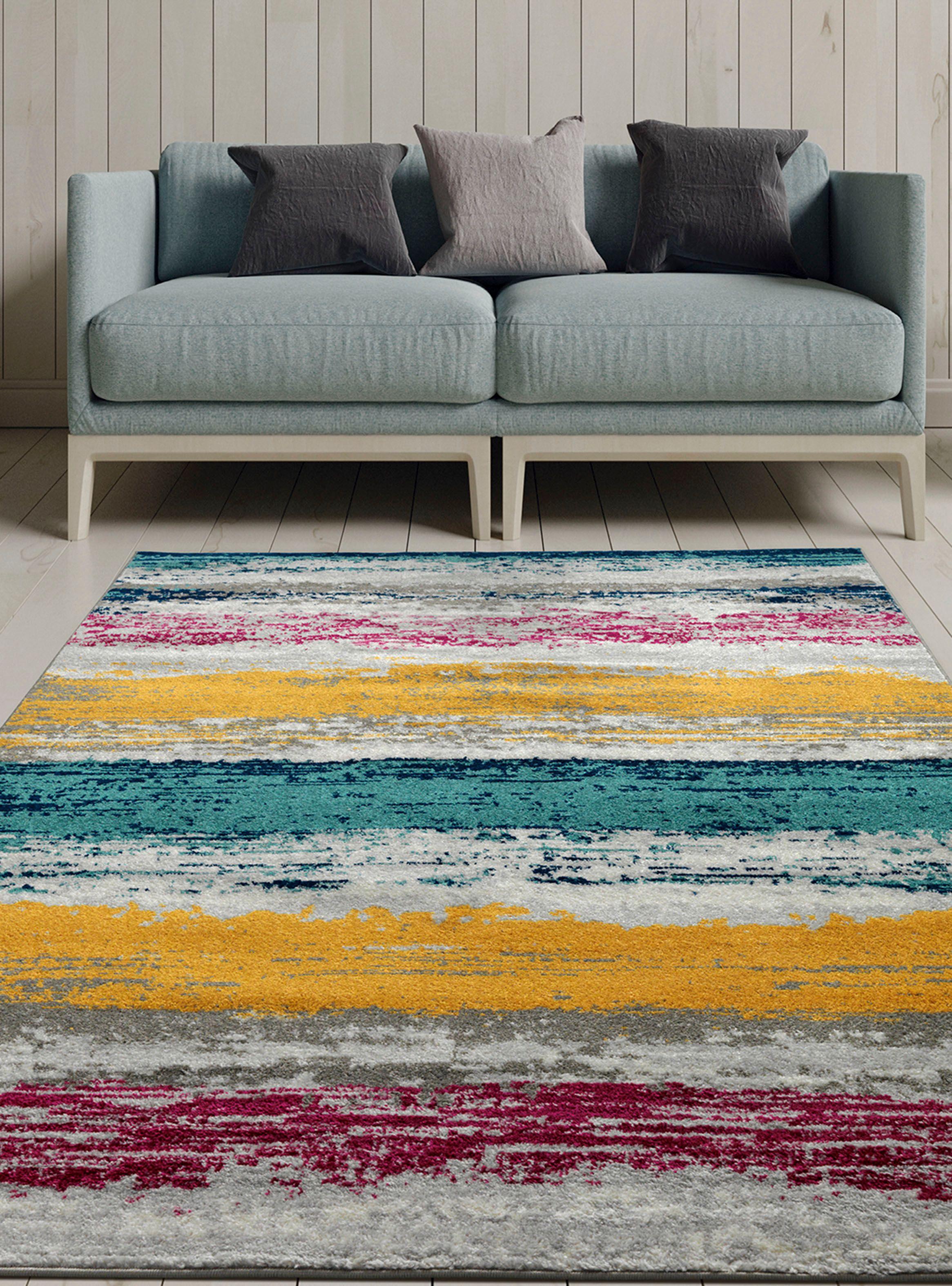 Alfombra Florida 120 x 180 cm Rosa-2