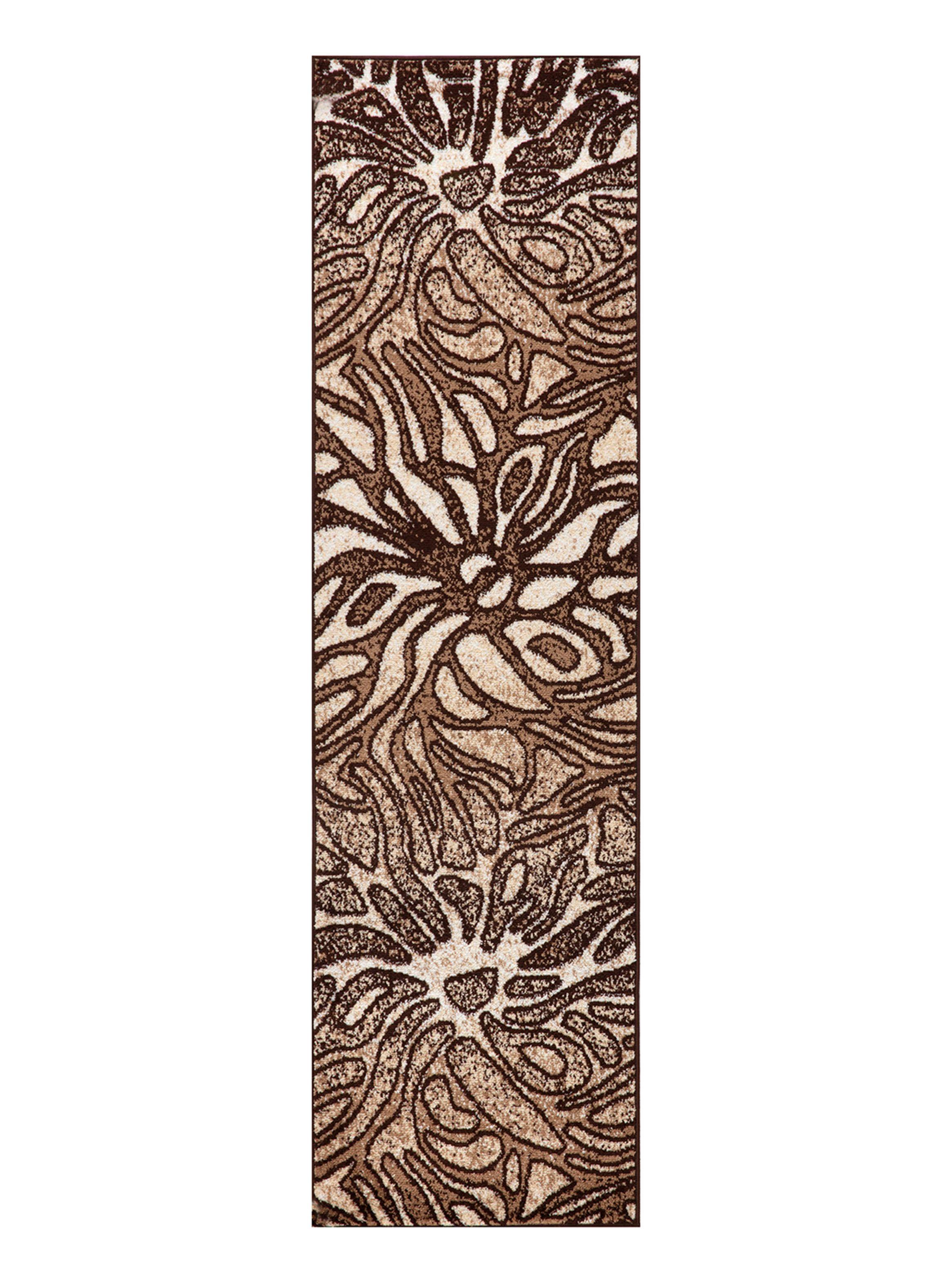 Alfombra Pasillo Siesta 70 x 230 cm Café-0