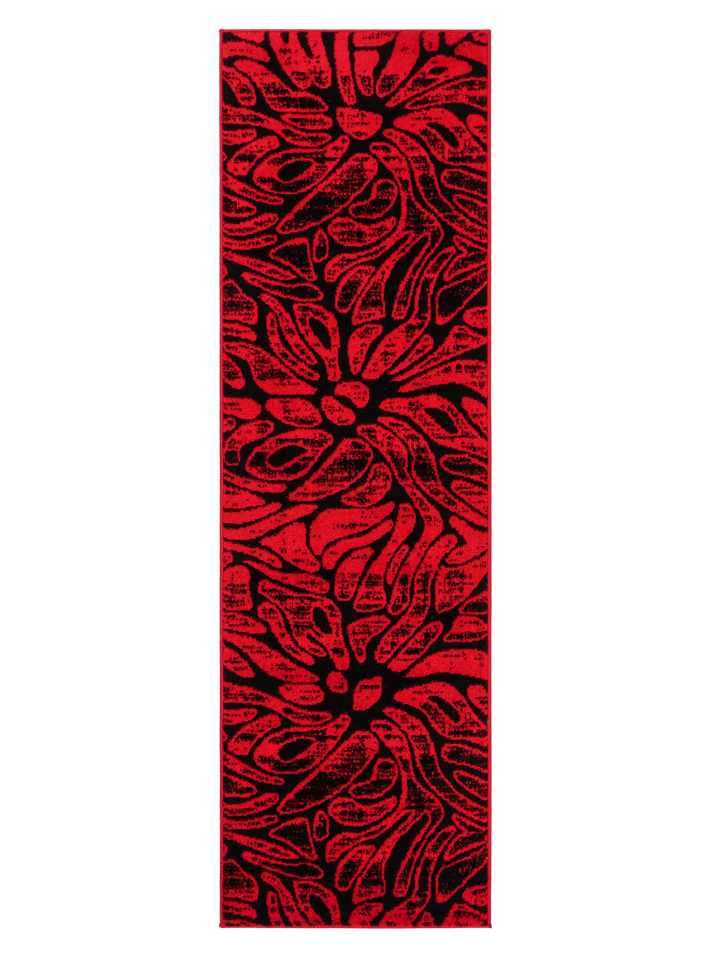 Alfombra Pasillo Siesta 70x230 cm D1 Rojo-0