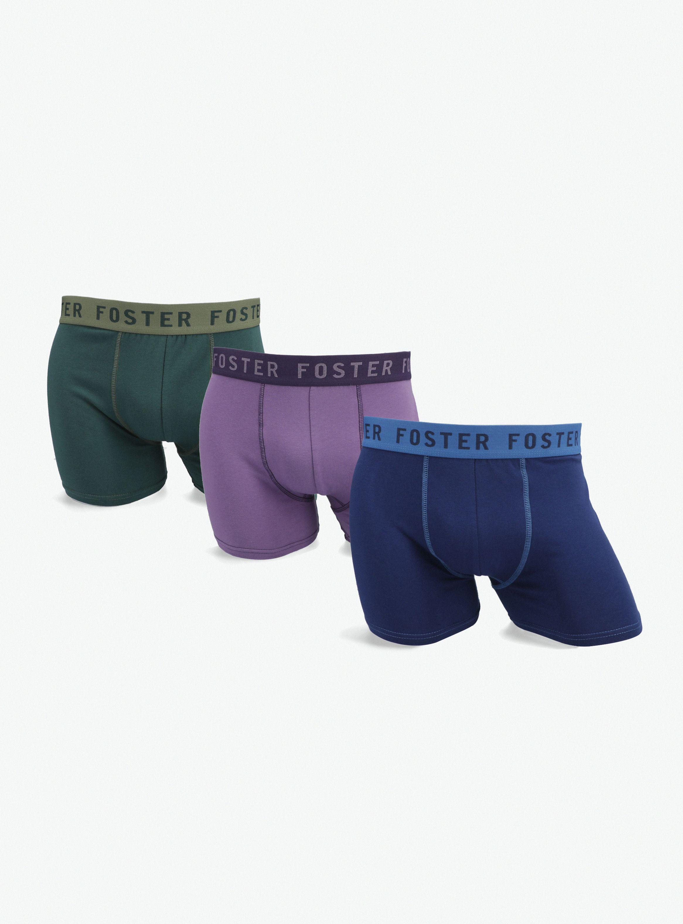 Tripack Bóxer Algodón Print-0