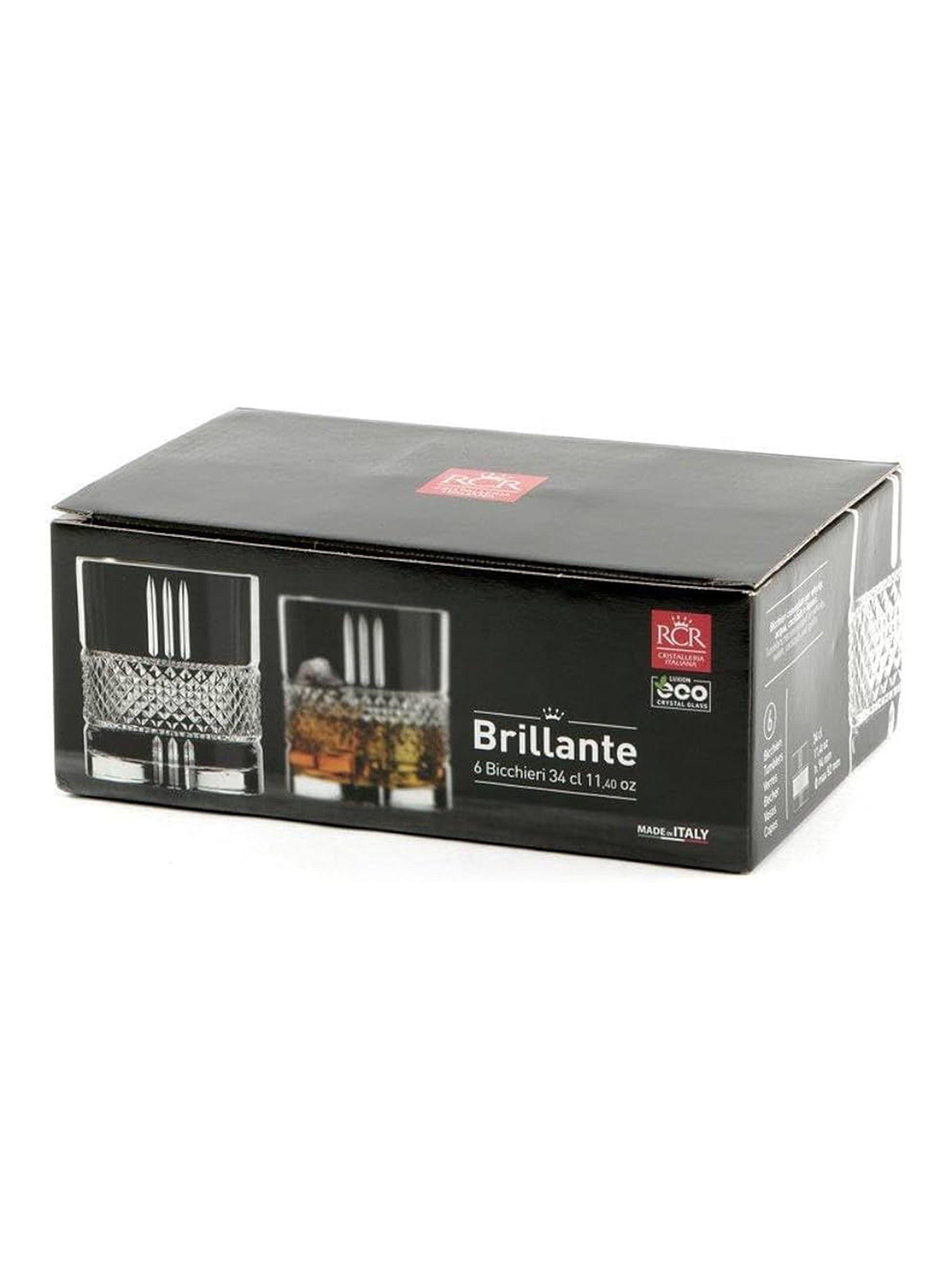 Set 6 Vasos Cristal Brillante Whisky 340 ml-2