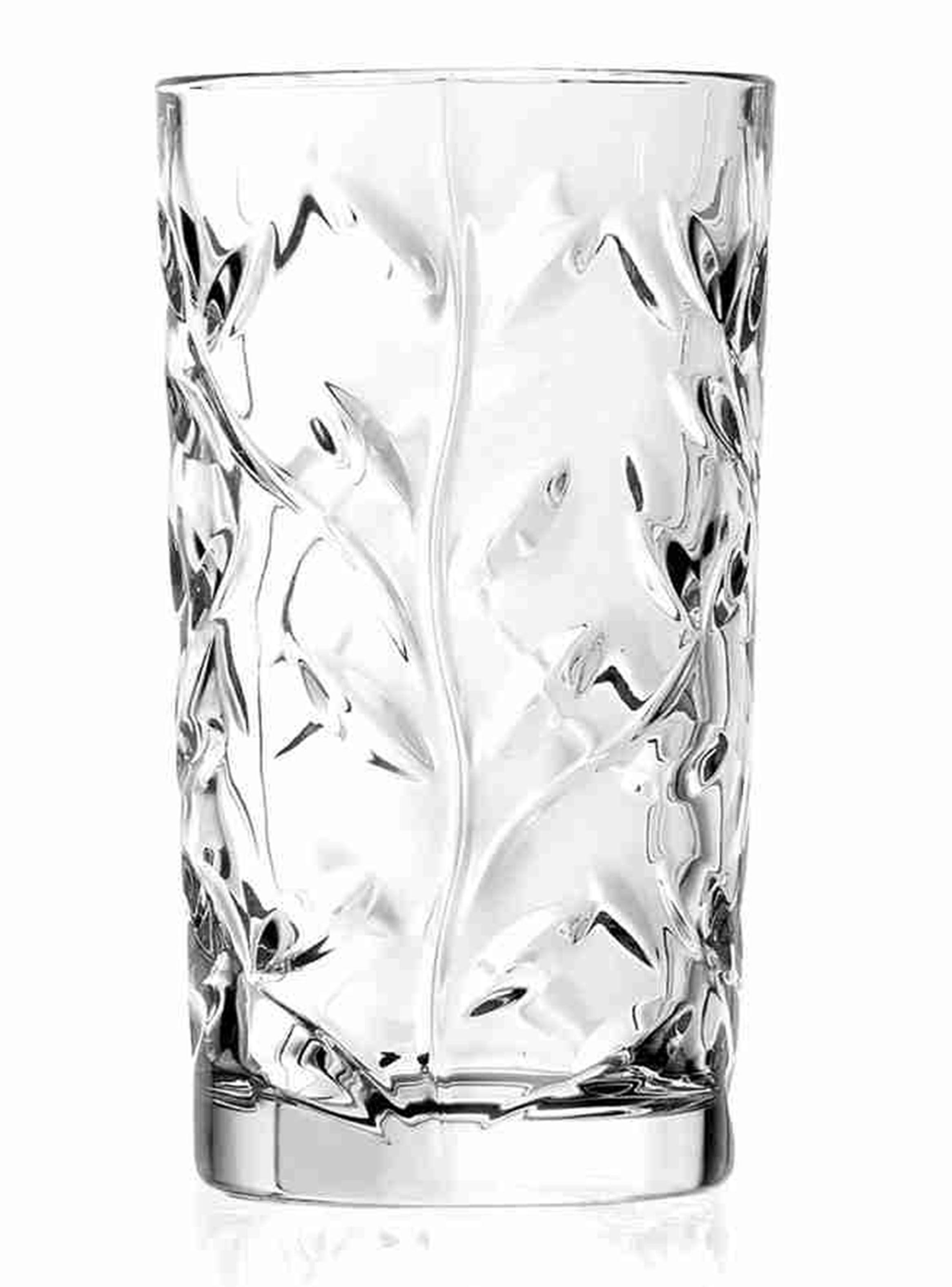 Set 6 Vasos Cristal Laurus Alto 360 ml-1